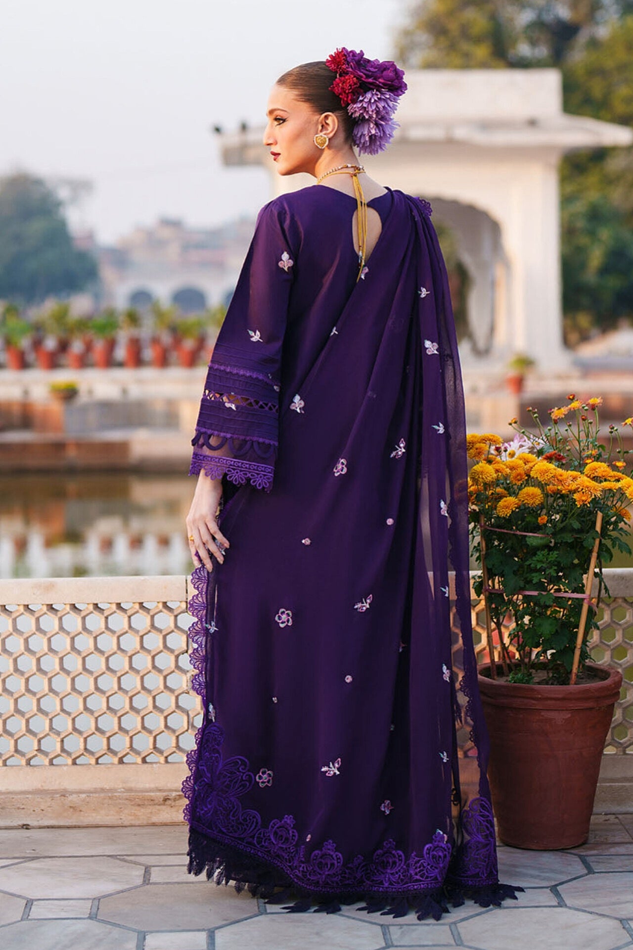 [ SUIT C ] - GUL BY MAHNUR LUXURY LAWN EMBROIDERED COLLECTION 2026