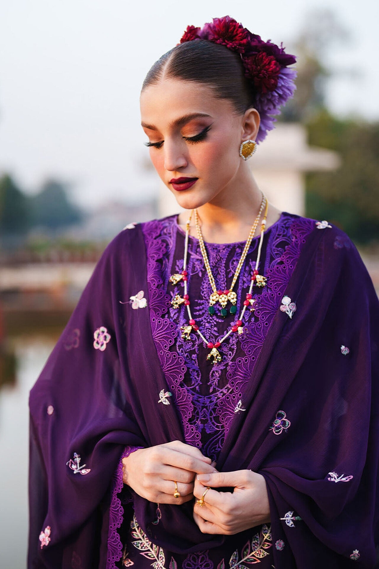 [ SUIT C ] - GUL BY MAHNUR LUXURY LAWN EMBROIDERED COLLECTION 2026