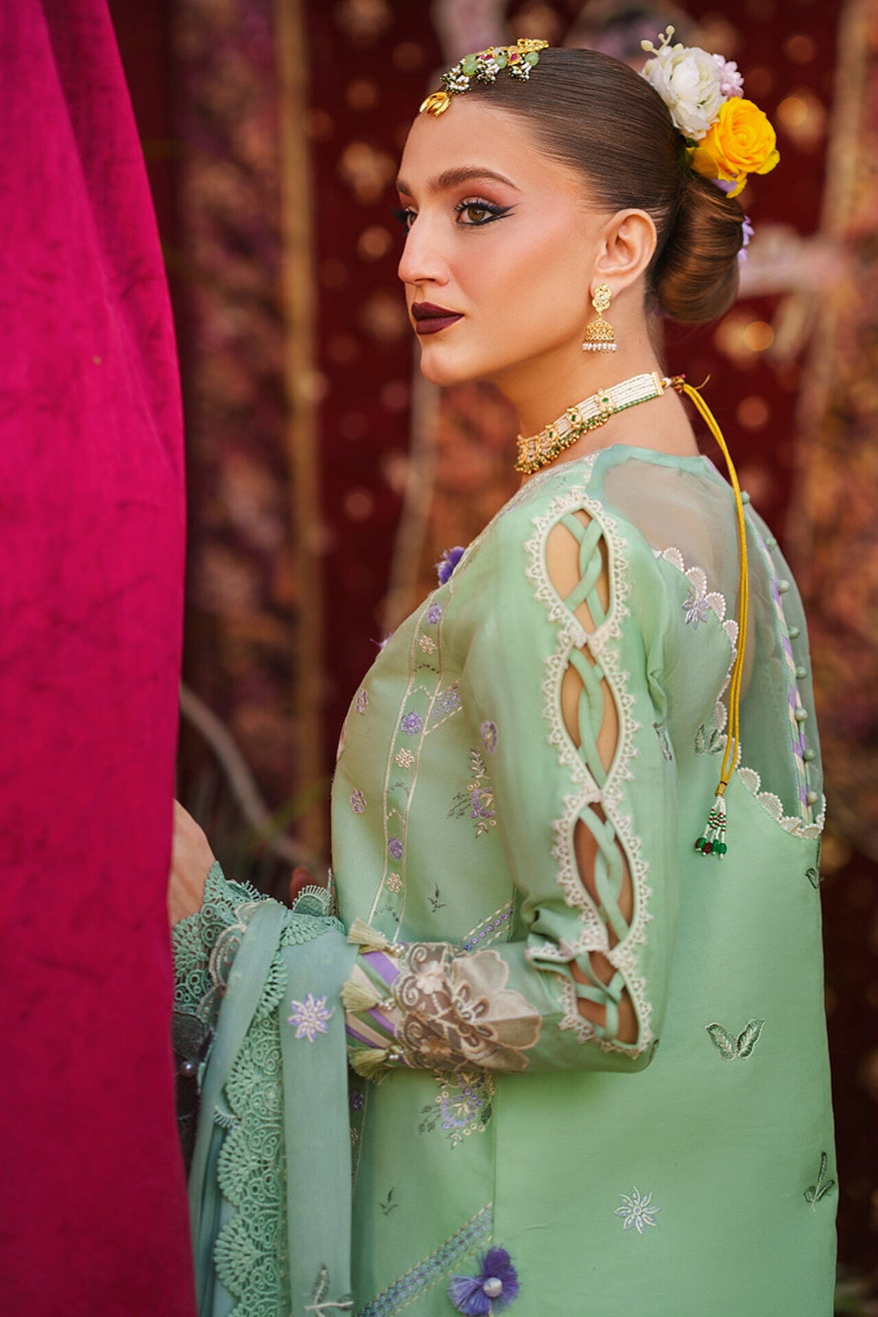 [ SUIT D ] - GUL BY MAHNUR LUXURY LAWN EMBROIDERED COLLECTION 2026