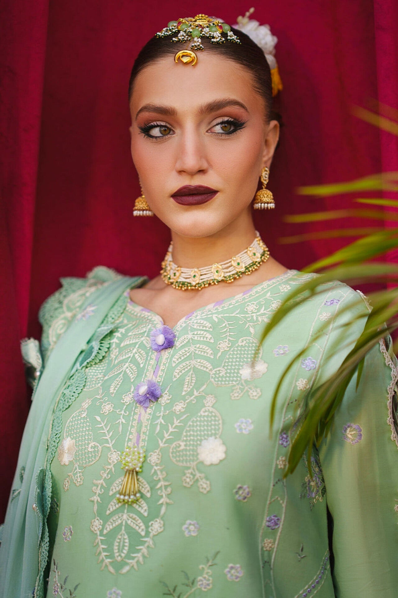 [ SUIT D ] - GUL BY MAHNUR LUXURY LAWN EMBROIDERED COLLECTION 2026