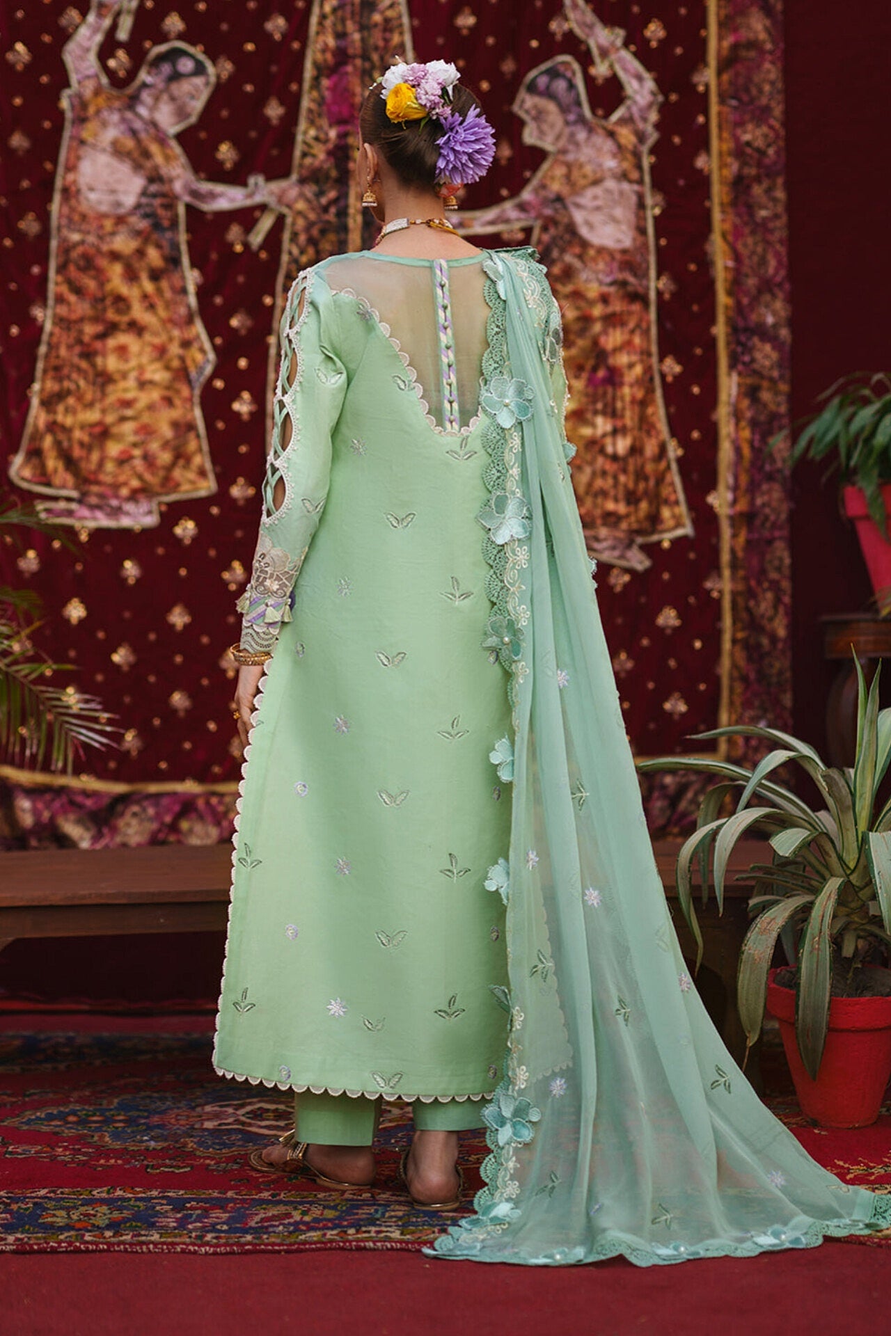 [ SUIT D ] - GUL BY MAHNUR LUXURY LAWN EMBROIDERED COLLECTION 2026