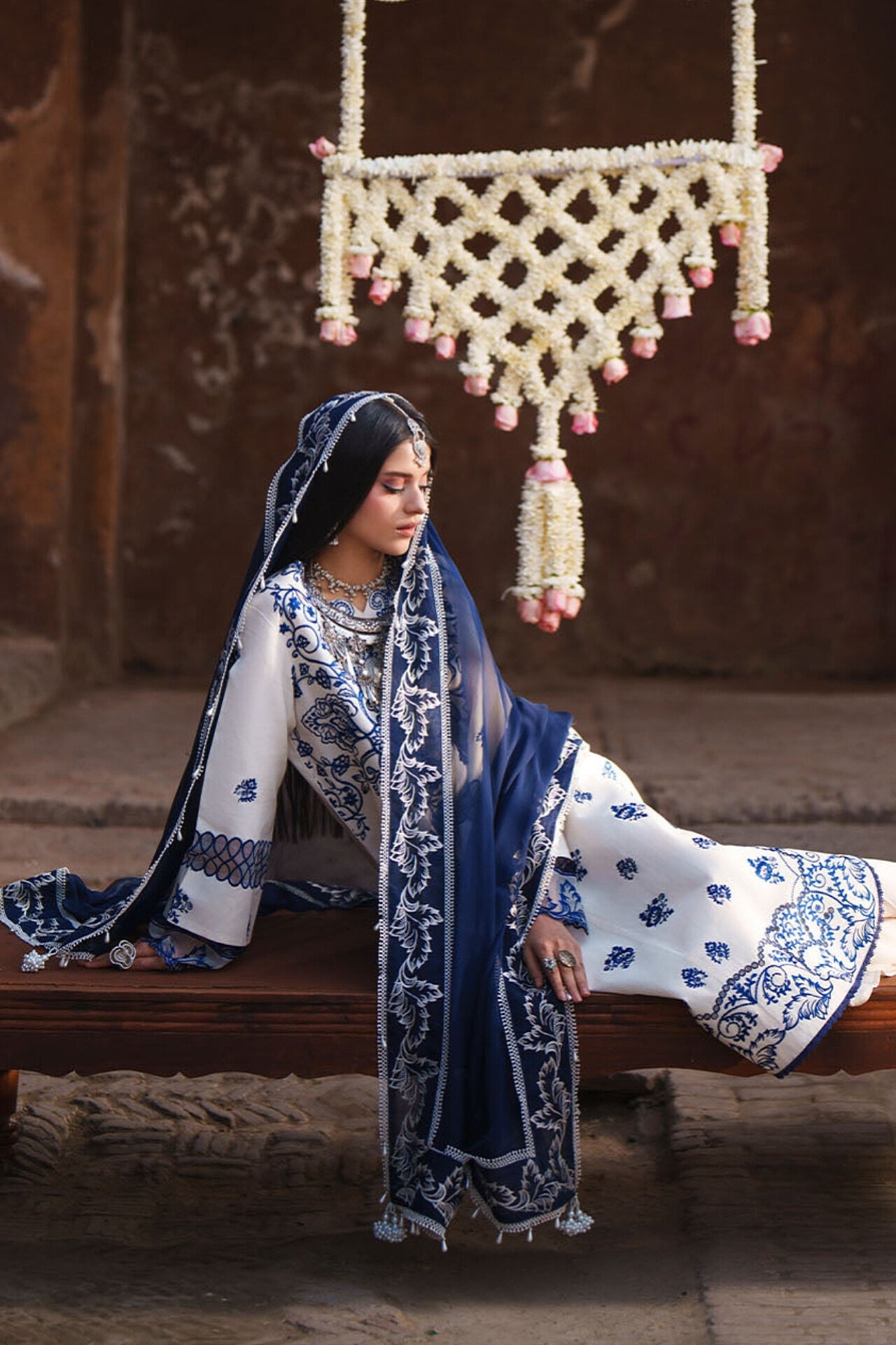 [ SUIT G ] - GUL BY MAHNUR LUXURY LAWN EMBROIDERED COLLECTION 2026