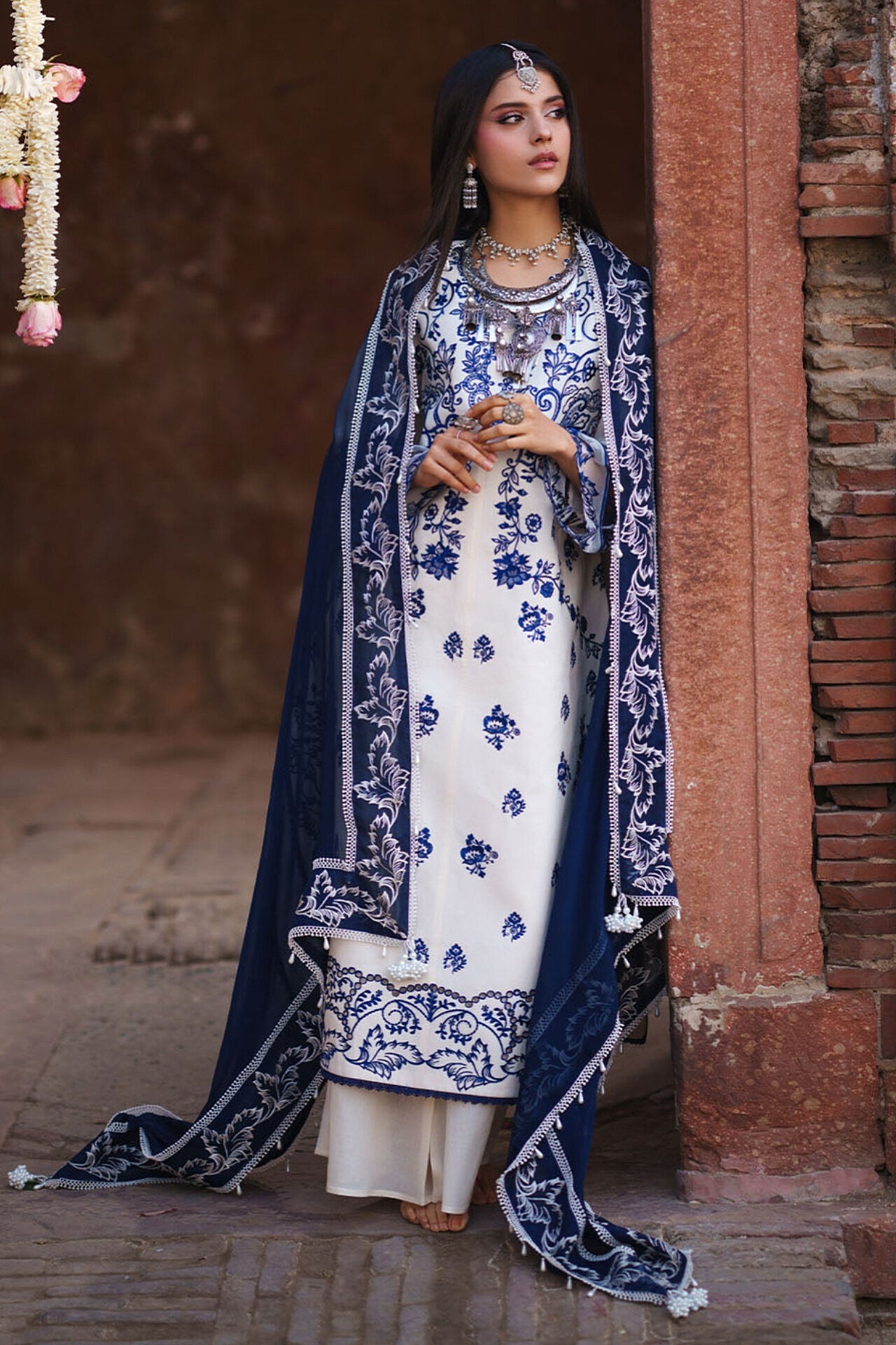 [ SUIT G ] - GUL BY MAHNUR LUXURY LAWN EMBROIDERED COLLECTION 2026