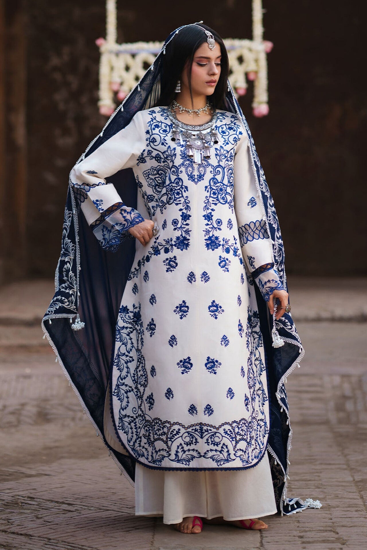 [ SUIT G ] - GUL BY MAHNUR LUXURY LAWN EMBROIDERED COLLECTION 2026