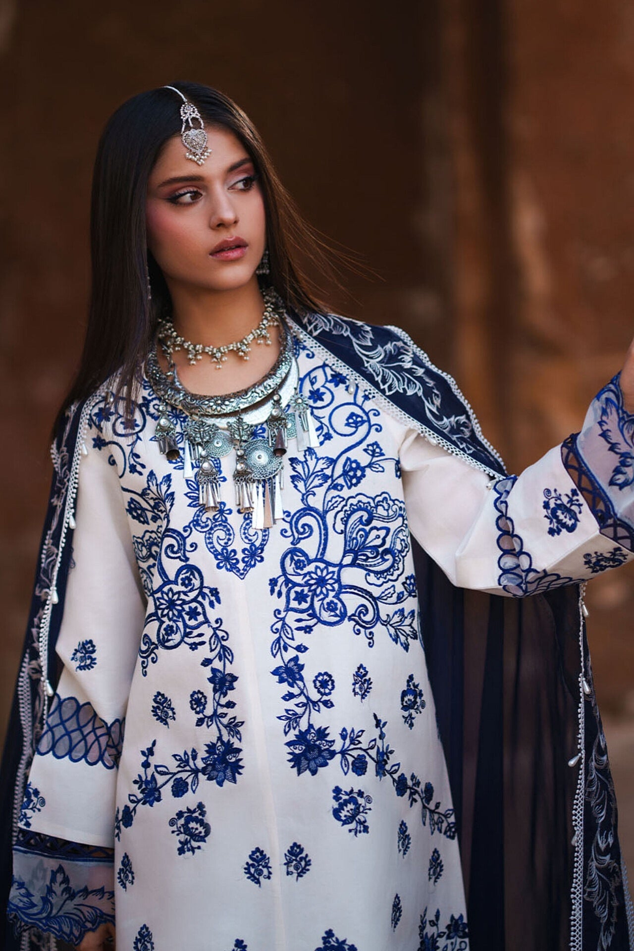 [ SUIT G ] - GUL BY MAHNUR LUXURY LAWN EMBROIDERED COLLECTION 2026