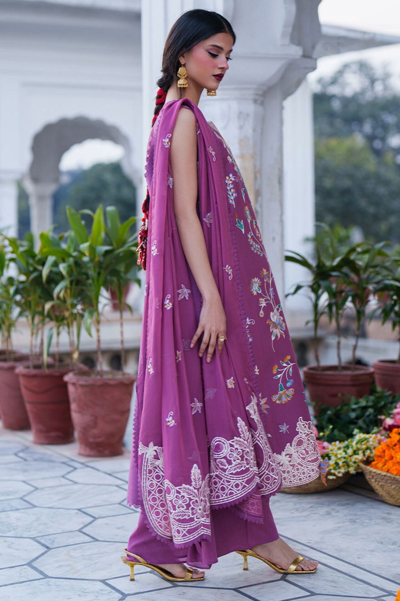 [ SUIT I ] - GUL BY MAHNUR LUXURY LAWN EMBROIDERED COLLECTION 2026
