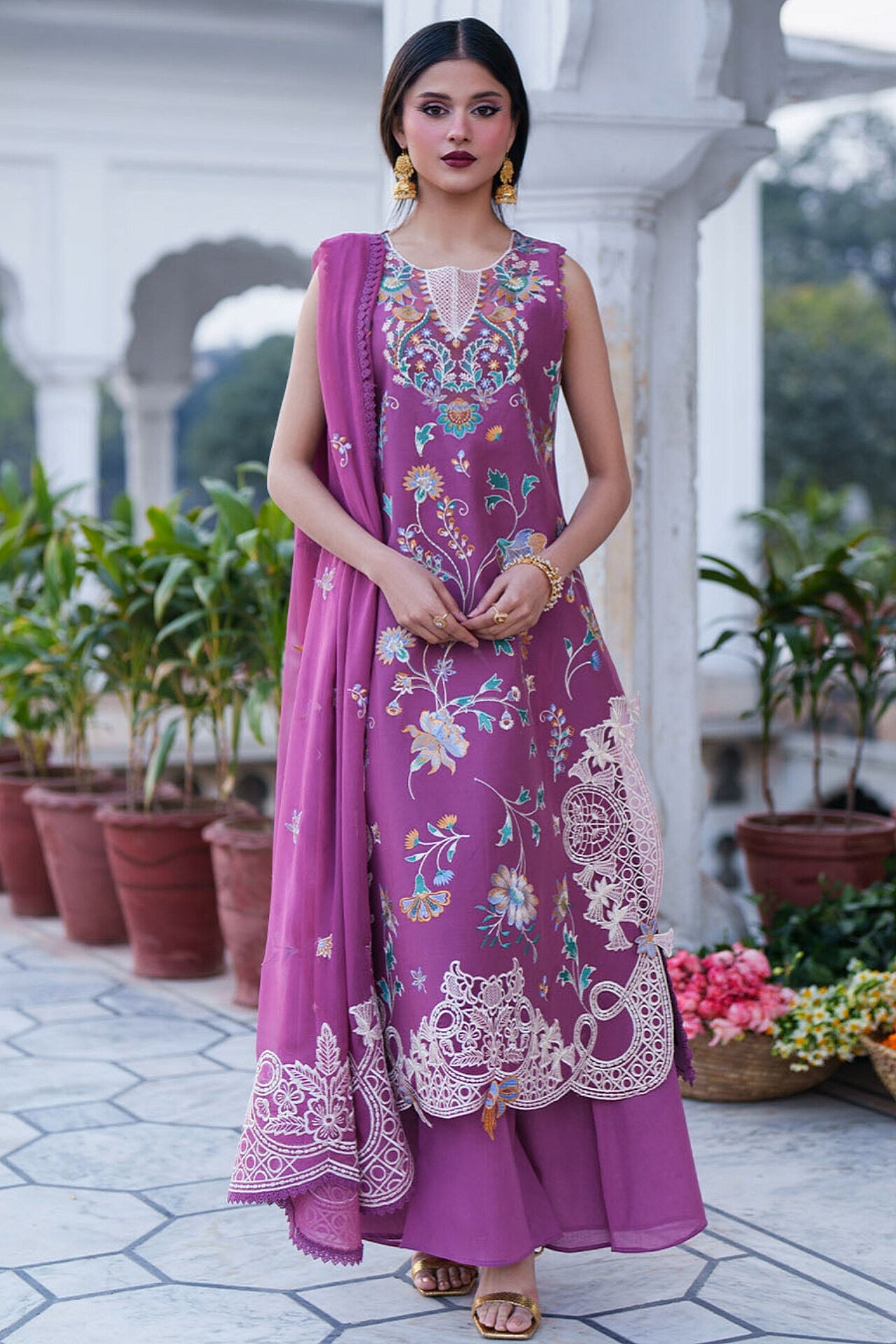 [ SUIT I ] - GUL BY MAHNUR LUXURY LAWN EMBROIDERED COLLECTION 2026