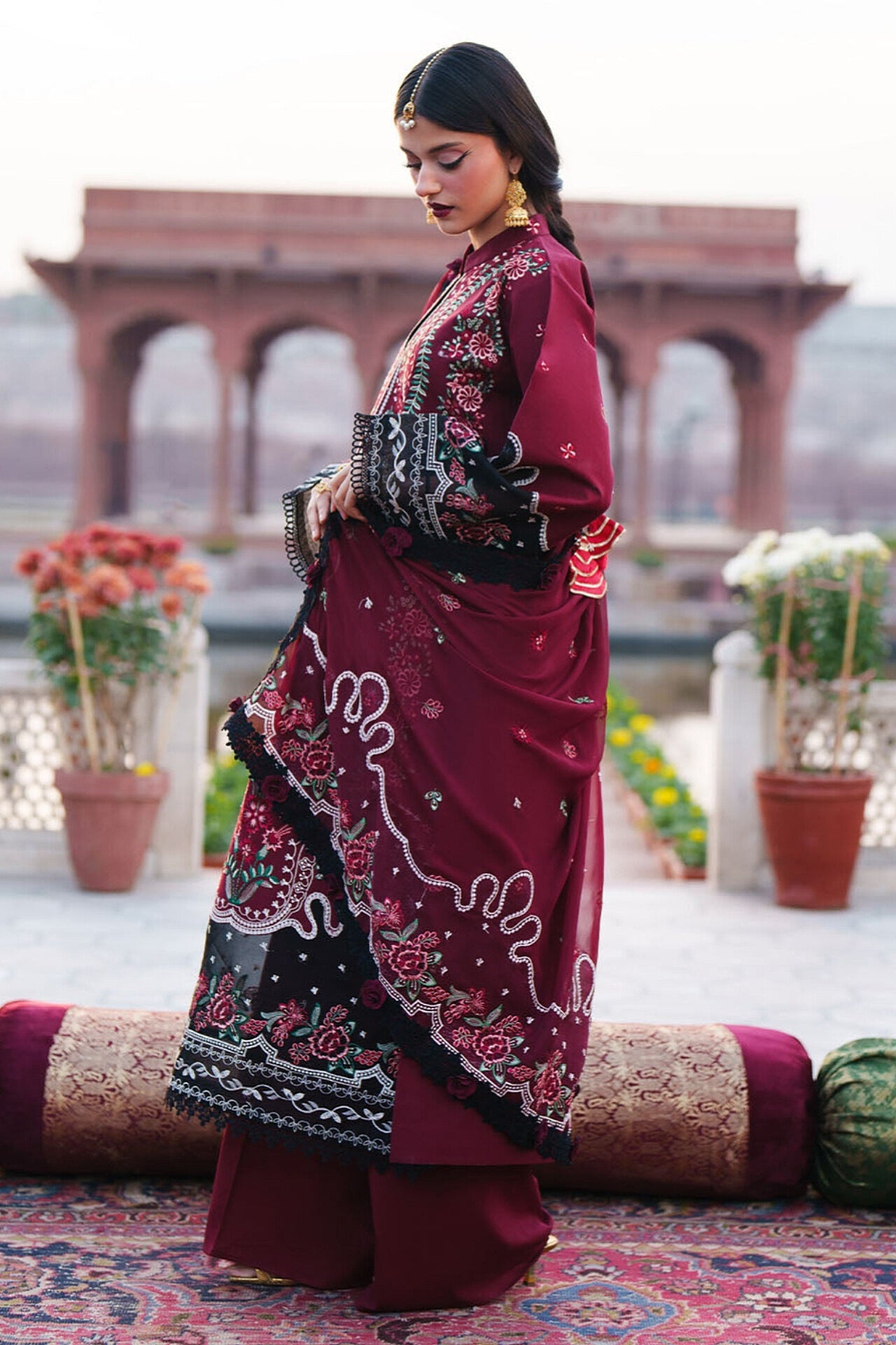 [ SUIT K ] - GUL BY MAHNUR LUXURY LAWN EMBROIDERED COLLECTION 2026