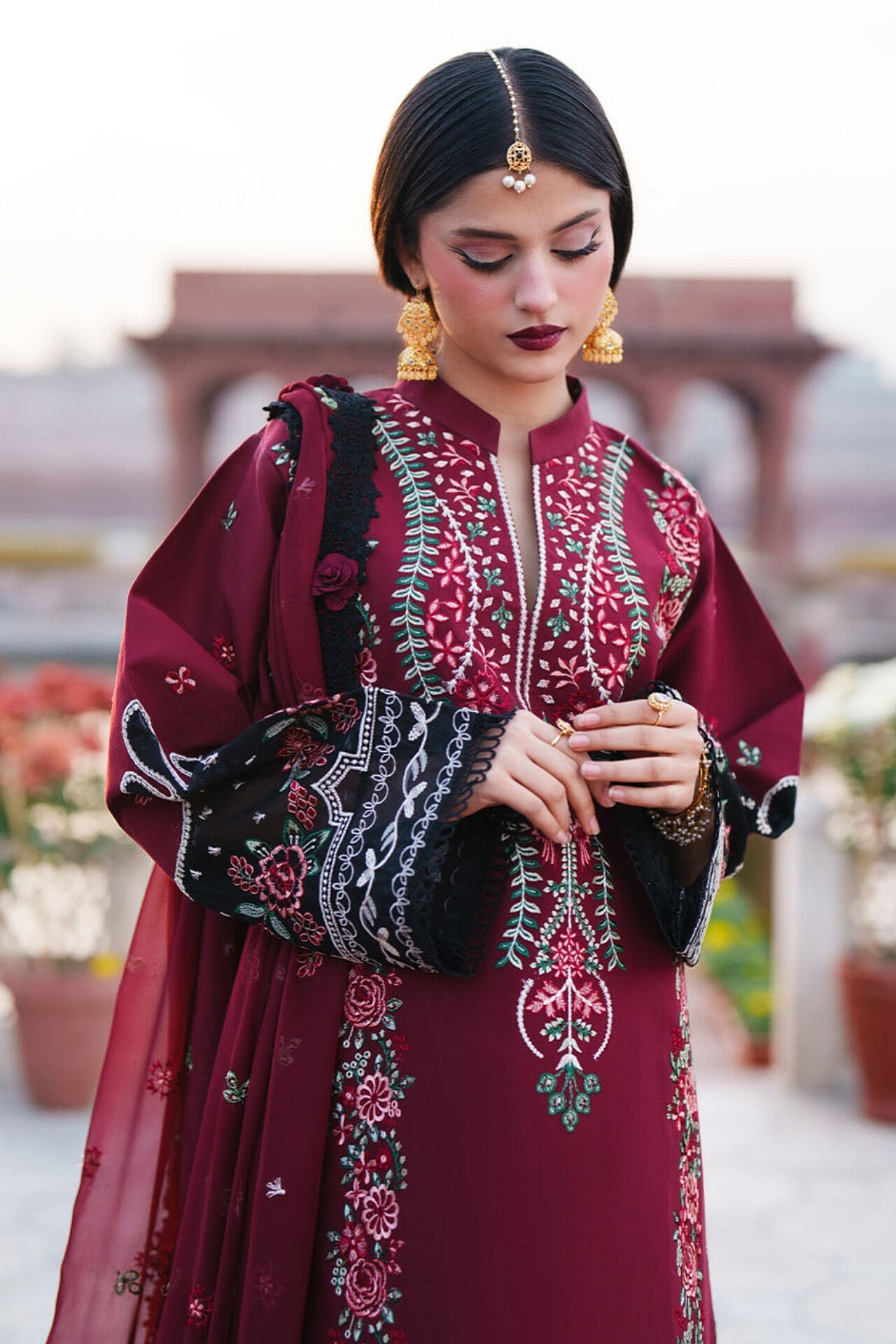 [ SUIT K ] - GUL BY MAHNUR LUXURY LAWN EMBROIDERED COLLECTION 2026