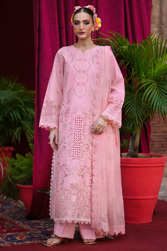 [ SUIT L ] - GUL BY MAHNUR LUXURY LAWN EMBROIDERED COLLECTION 2026