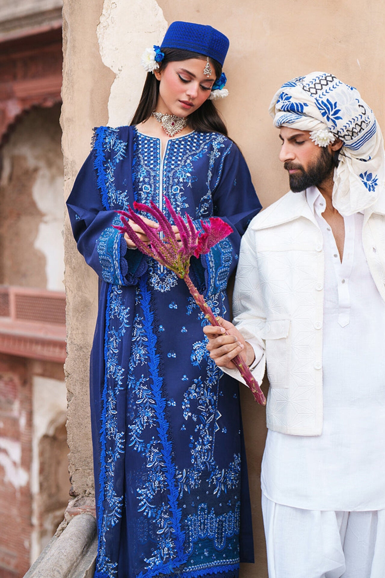 [ SUIT M ] - GUL BY MAHNUR LUXURY LAWN EMBROIDERED COLLECTION 2026