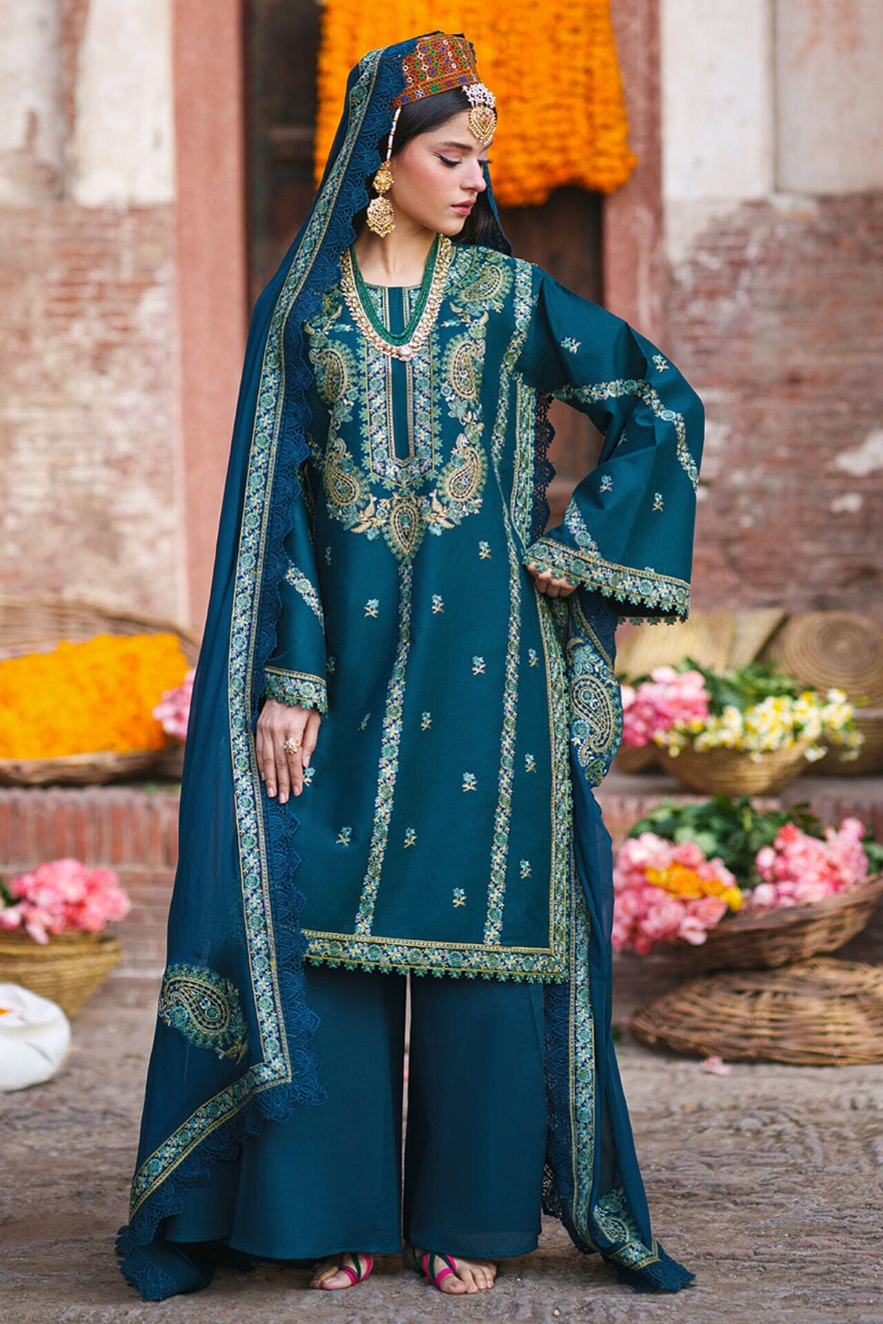 [ SUIT N ] - GUL BY MAHNUR LUXURY LAWN EMBROIDERED COLLECTION 2026