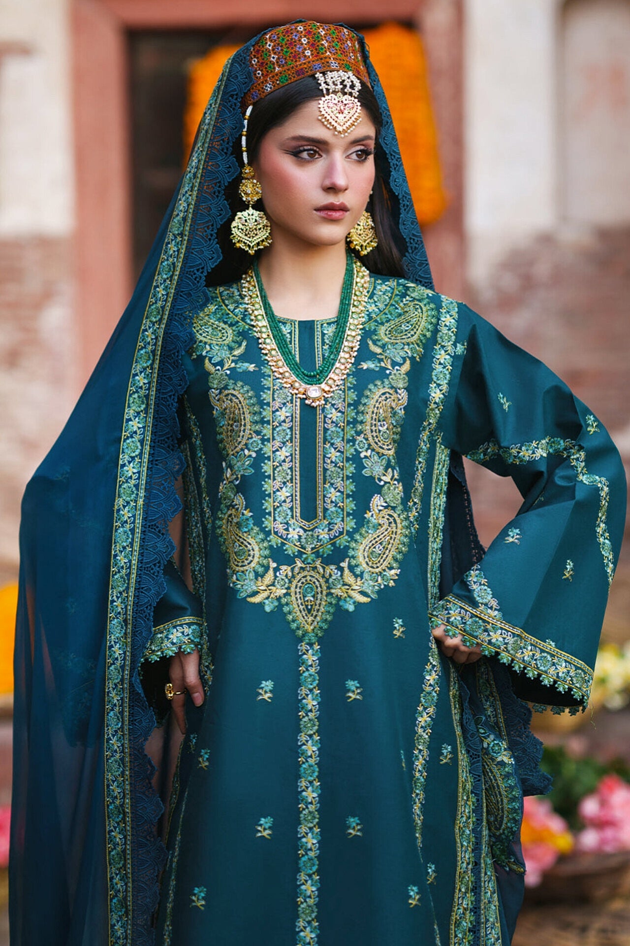 [ SUIT N ] - GUL BY MAHNUR LUXURY LAWN EMBROIDERED COLLECTION 2026