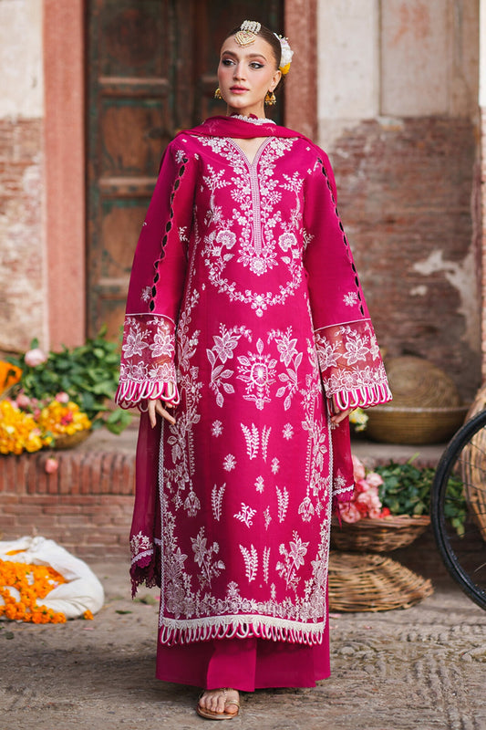 [ SUIT H ] - GUL BY MAHNUR LUXURY LAWN EMBROIDERED COLLECTION 2026