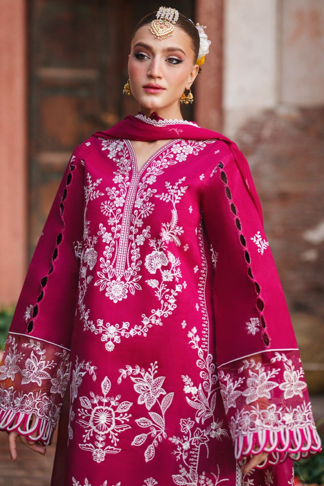 [ SUIT H ] - GUL BY MAHNUR LUXURY LAWN EMBROIDERED COLLECTION 2026