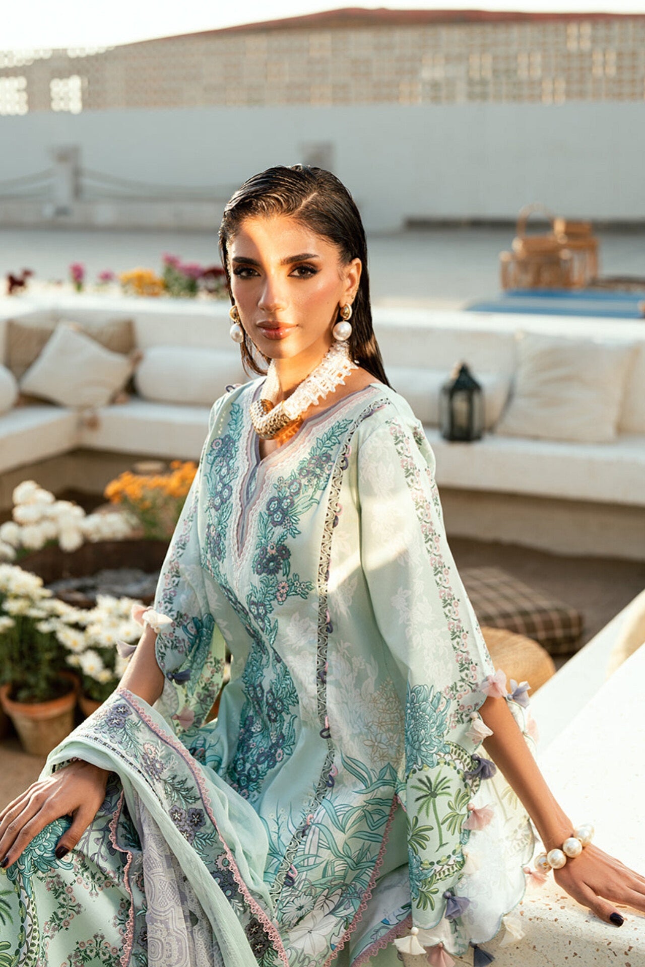 JADE NEEDLE WONDER SUMMER LAWN EMBROIDERED 2026 G [ 𝘽𝙀𝙎𝙏 𝙋𝙍𝙄𝘾𝙀 ✅ ]