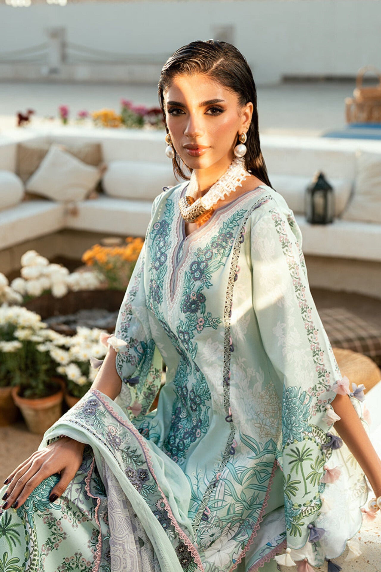 JADE NEEDLE WONDER SUMMER LAWN EMBROIDERED 2026 G [ 𝘽𝙀𝙎𝙏 𝙋𝙍𝙄𝘾𝙀 ✅ ]