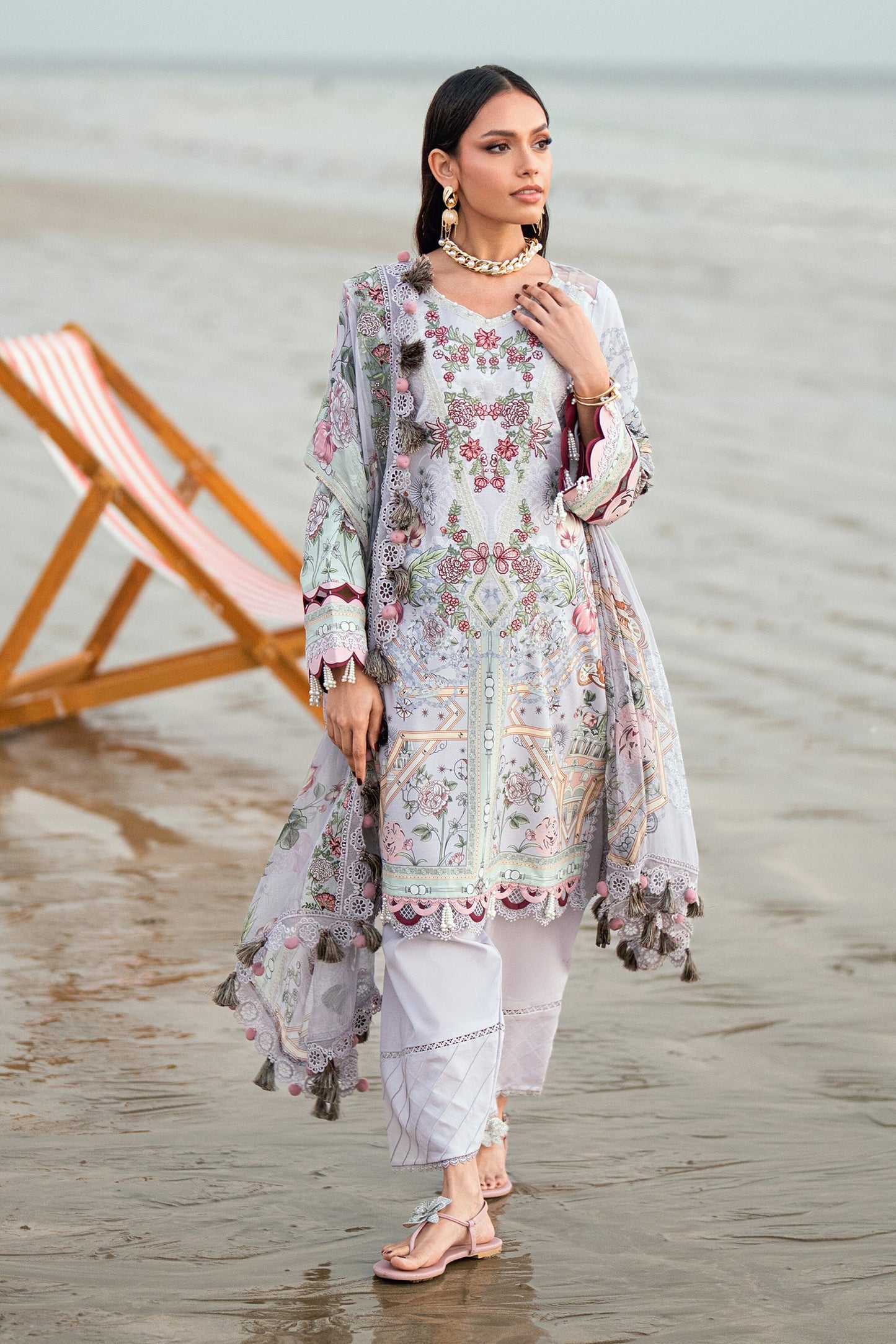 JADE NEEDLE WONDER SUMMER LAWN EMBROIDERED 2026 I [ 𝘽𝙀𝙎𝙏 𝙋𝙍𝙄𝘾𝙀 ✅ ]