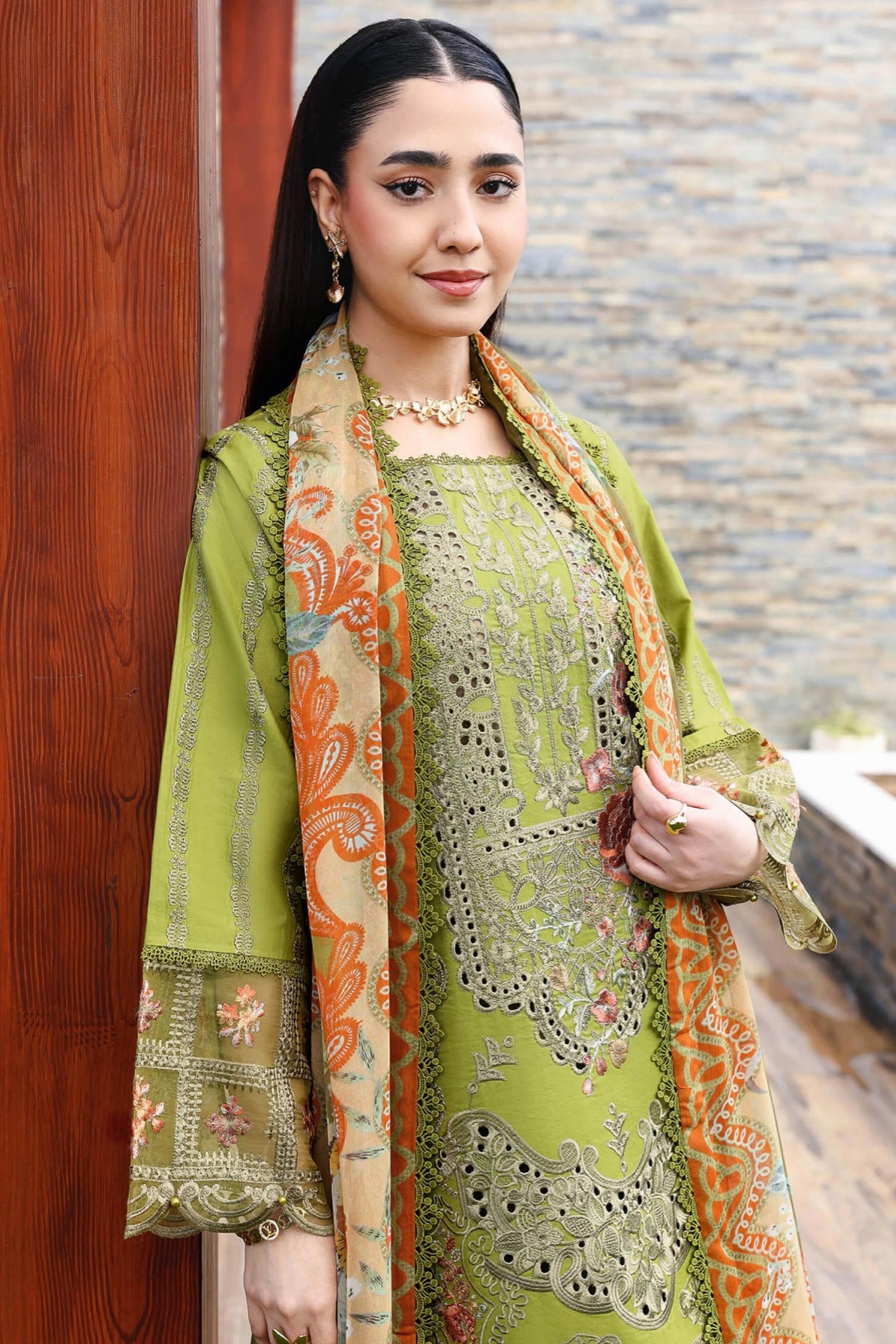 [ SUIT C ] - RAMSHA ANDAAZ LUXURY LAWN VOL 14 COLLECTION 2026