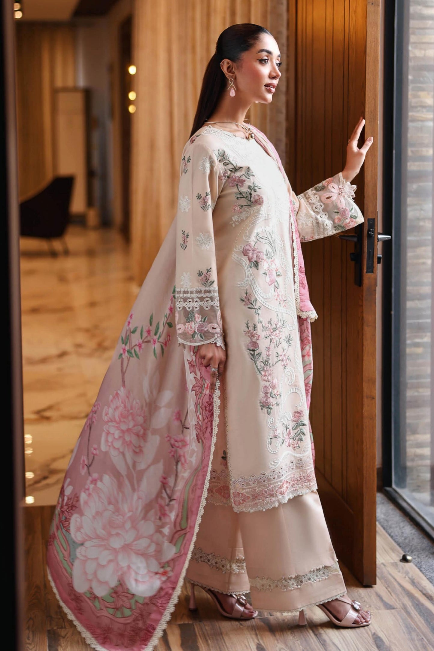 [ SUIT B ] - RAMSHA ANDAAZ LUXURY LAWN VOL 14 COLLECTION 2026