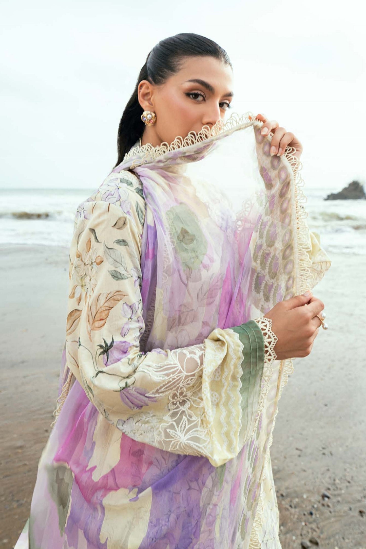 [ SUIT A ] - NUREH GARDENIA LAWN EMBROIDERED AND PRINTED 2026