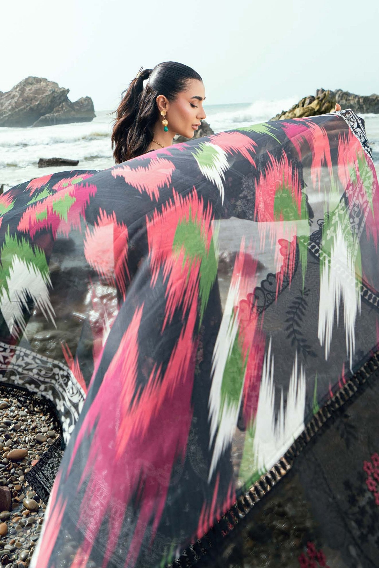[ SUIT C ] - NUREH GARDENIA LAWN EMBROIDERED AND PRINTED 2026