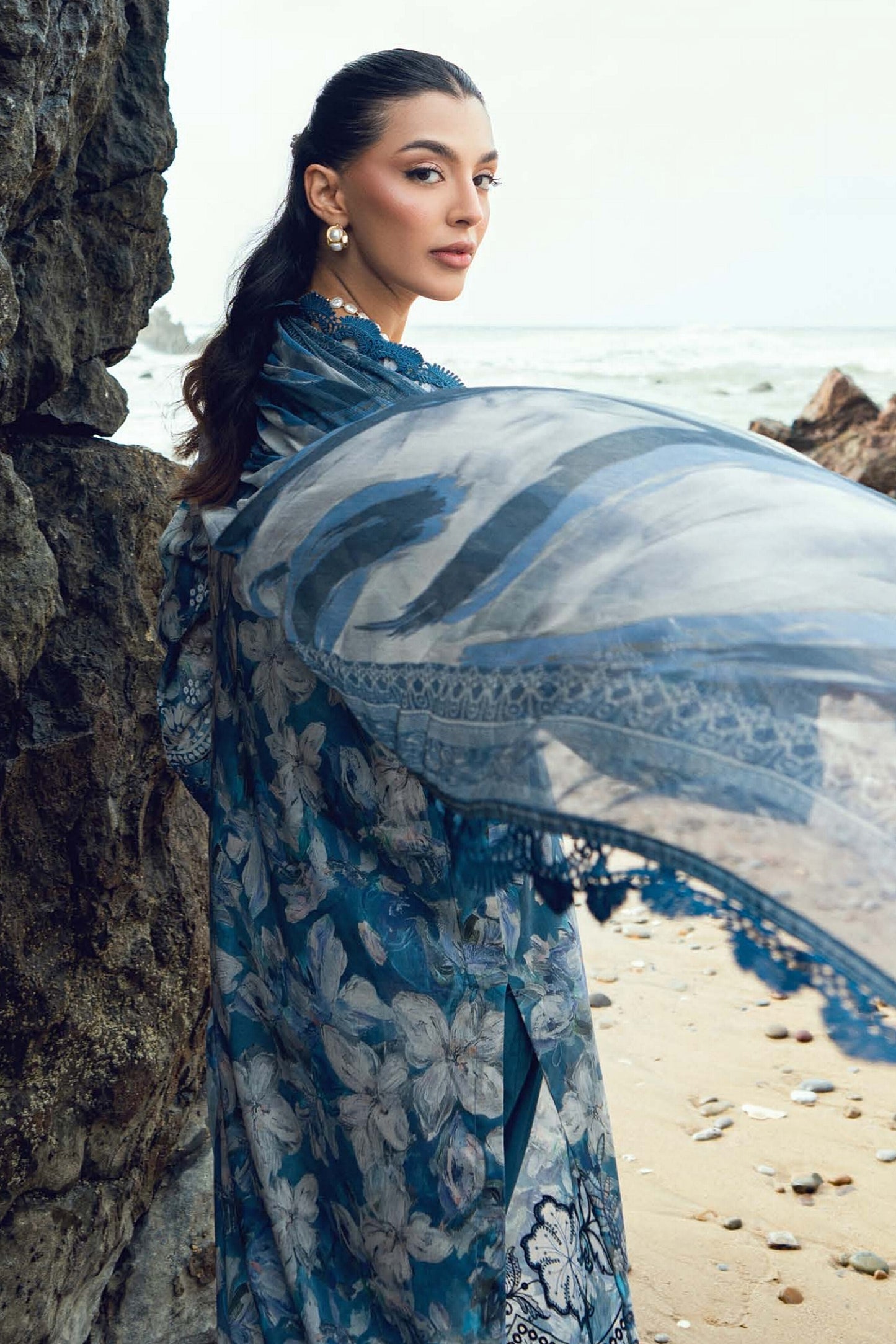 [ SUIT E ] - NUREH GARDENIA LAWN EMBROIDERED AND PRINTED 2026