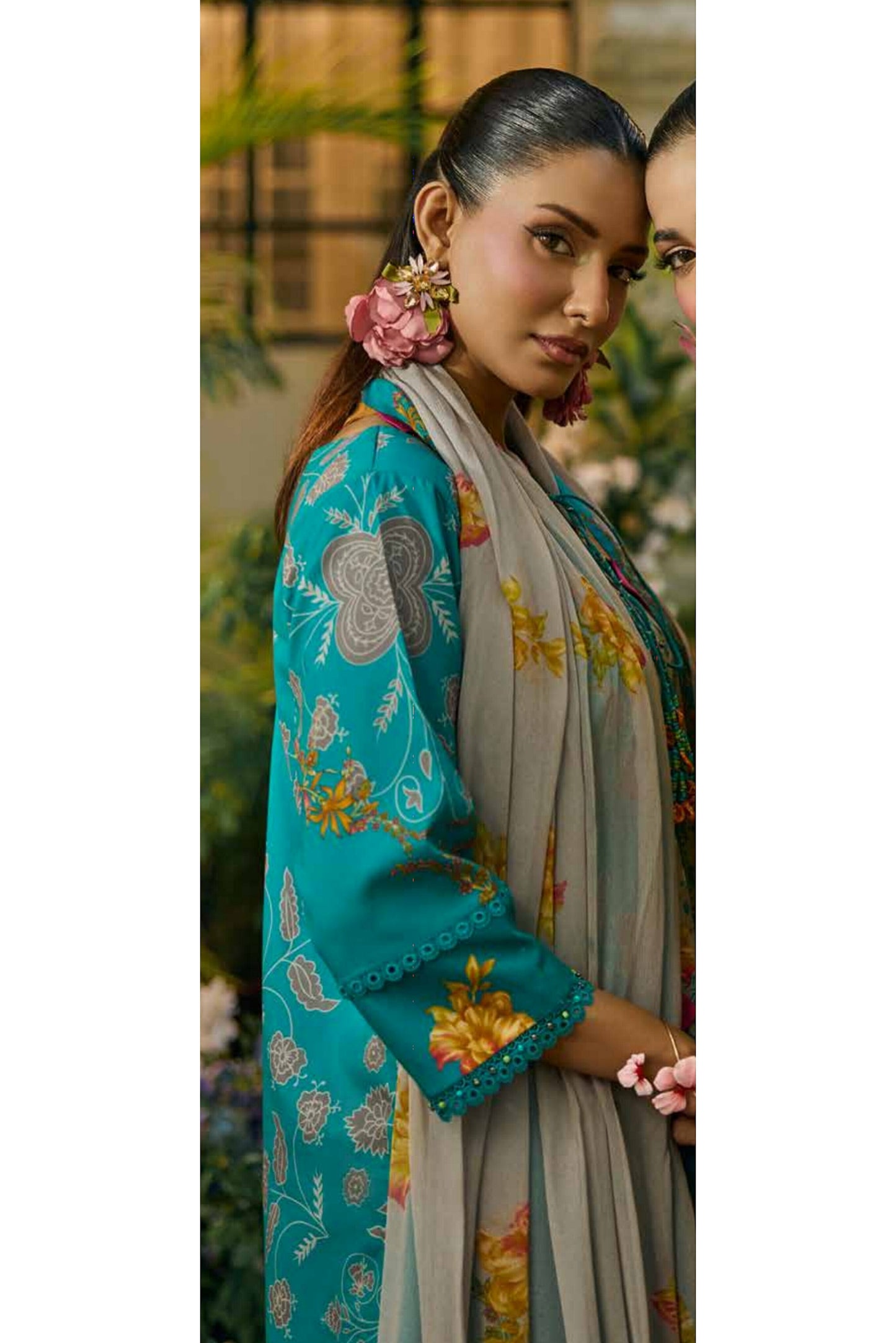 [ SUIT C ] - CHARIZMA C - PRINTS LAWN WITH PRINTED CHIFFON DUPATTA COLLECTION 2026