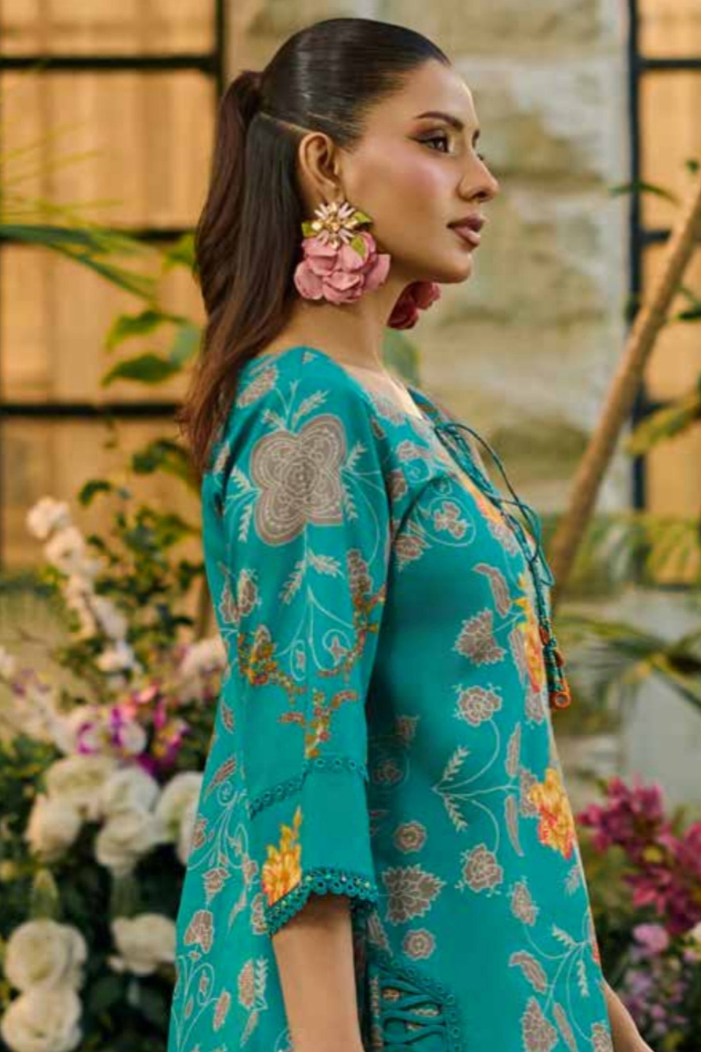 [ SUIT C ] - CHARIZMA C - PRINTS LAWN WITH PRINTED CHIFFON DUPATTA COLLECTION 2026