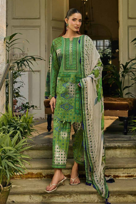[ SUIT H ] - CHARIZMA C - PRINTS LAWN WITH PRINTED CHIFFON DUPATTA COLLECTION 2026