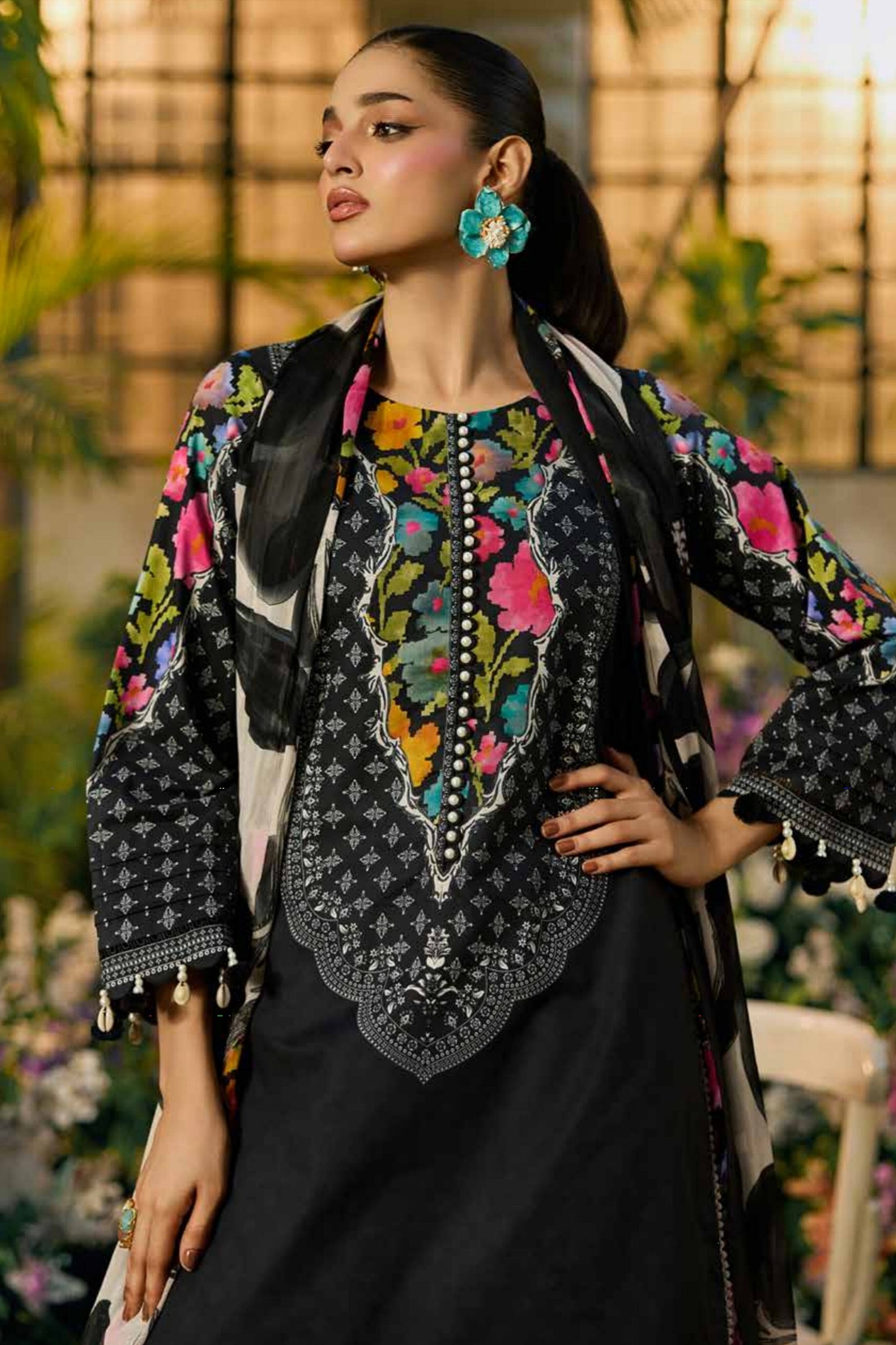 [ SUIT I ] - CHARIZMA C - PRINTS LAWN WITH PRINTED CHIFFON DUPATTA COLLECTION 2026