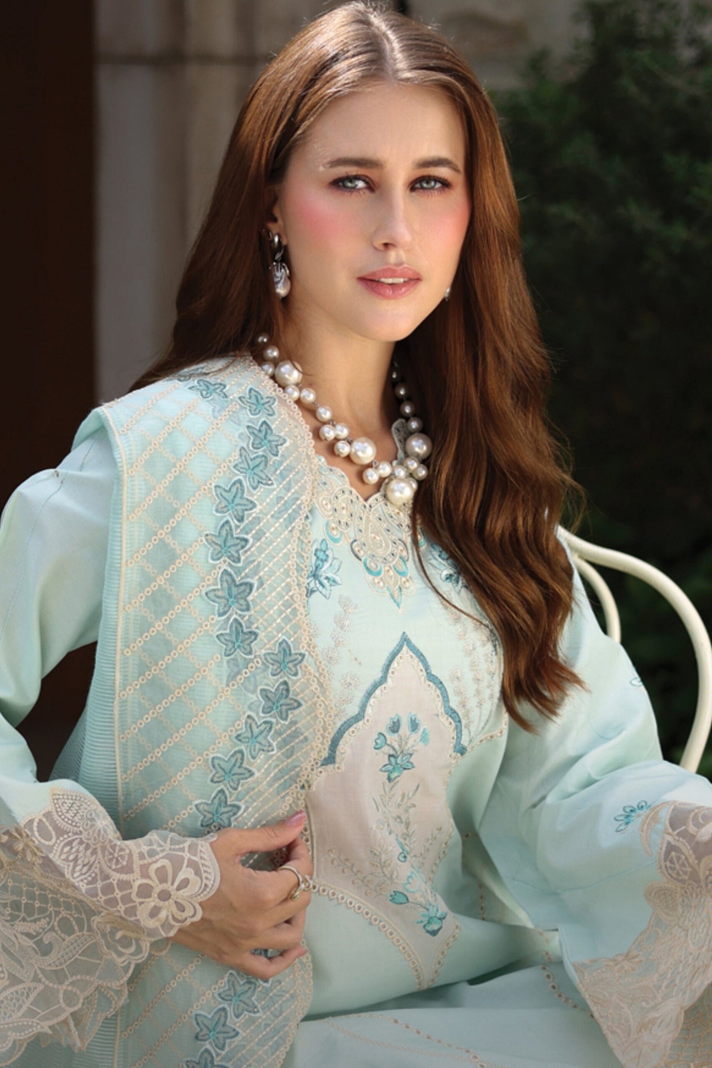 [ SUIT L ] - RAAYA LUXURY LAWN EMBROIDERED COLLECTION 2026
