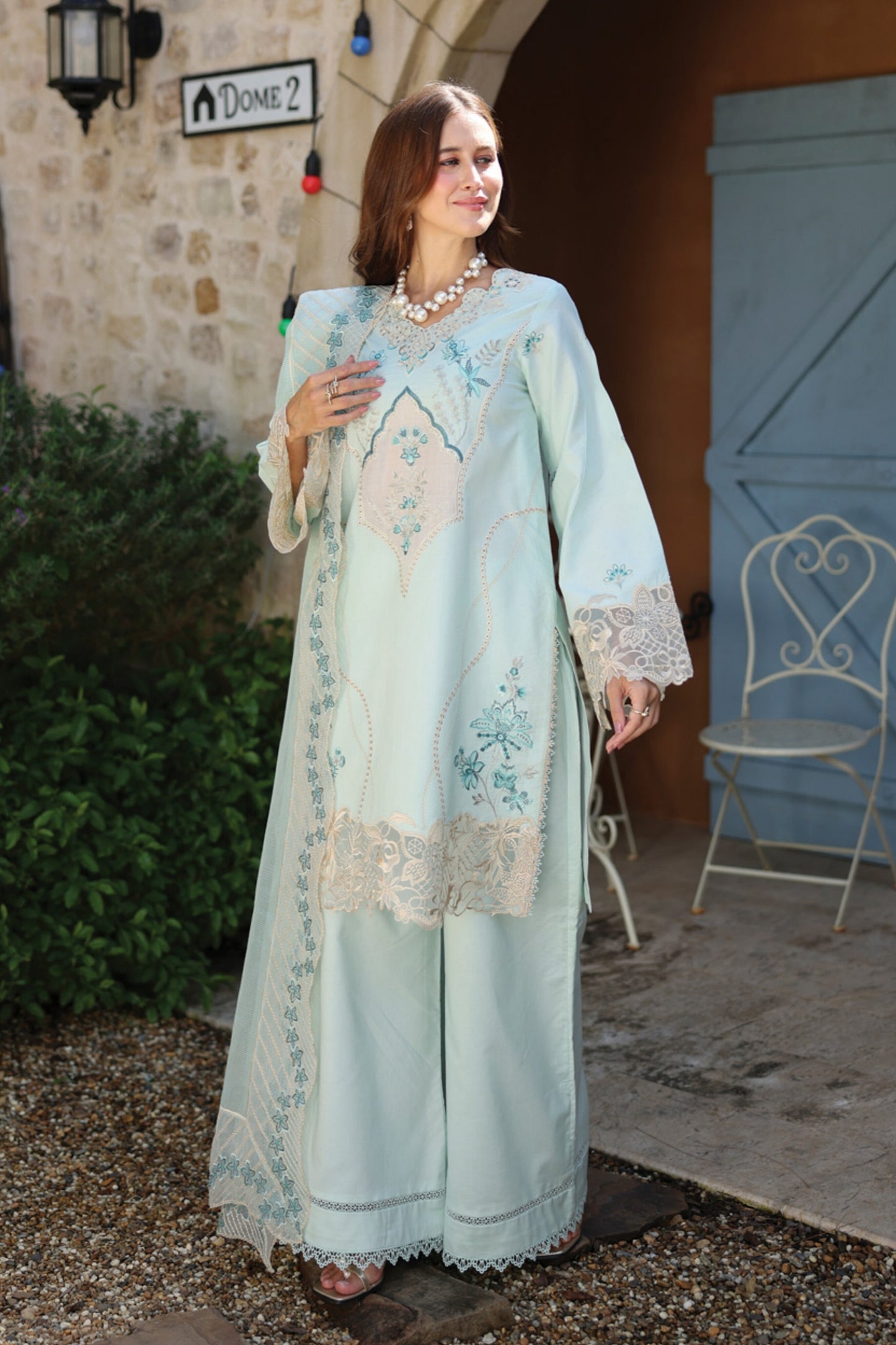 [ SUIT L ] - RAAYA LUXURY LAWN EMBROIDERED COLLECTION 2026