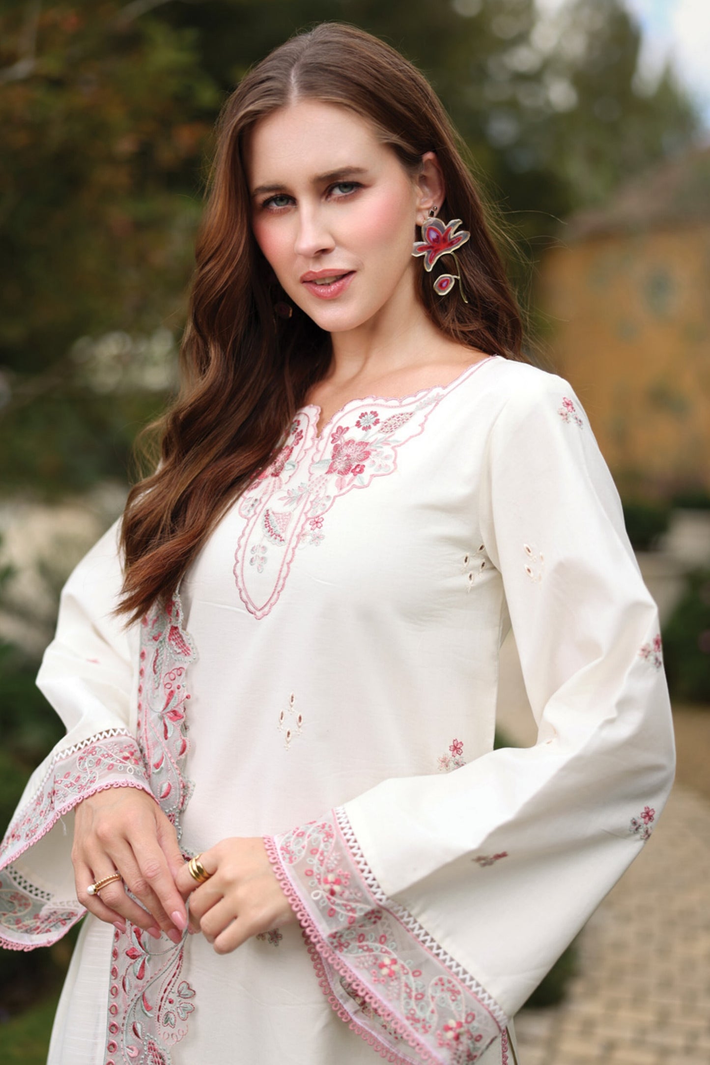 [ SUIT B ] - RAAYA LUXURY LAWN EMBROIDERED COLLECTION 2026