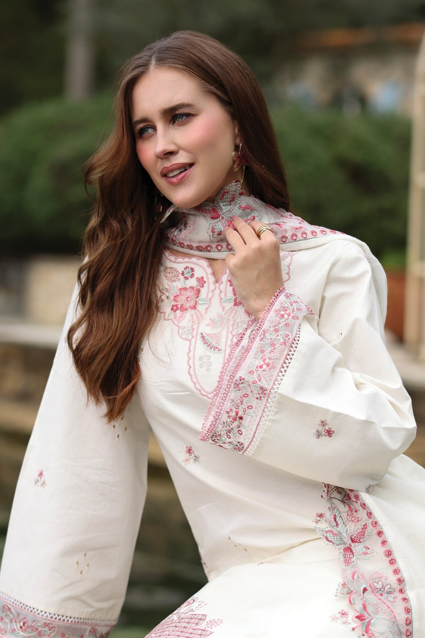 [ SUIT B ] - RAAYA LUXURY LAWN EMBROIDERED COLLECTION 2026