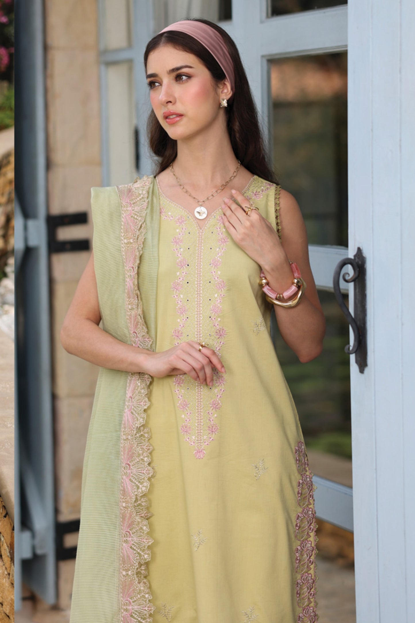 [ SUIT C ] - RAAYA LUXURY LAWN EMBROIDERED COLLECTION 2026