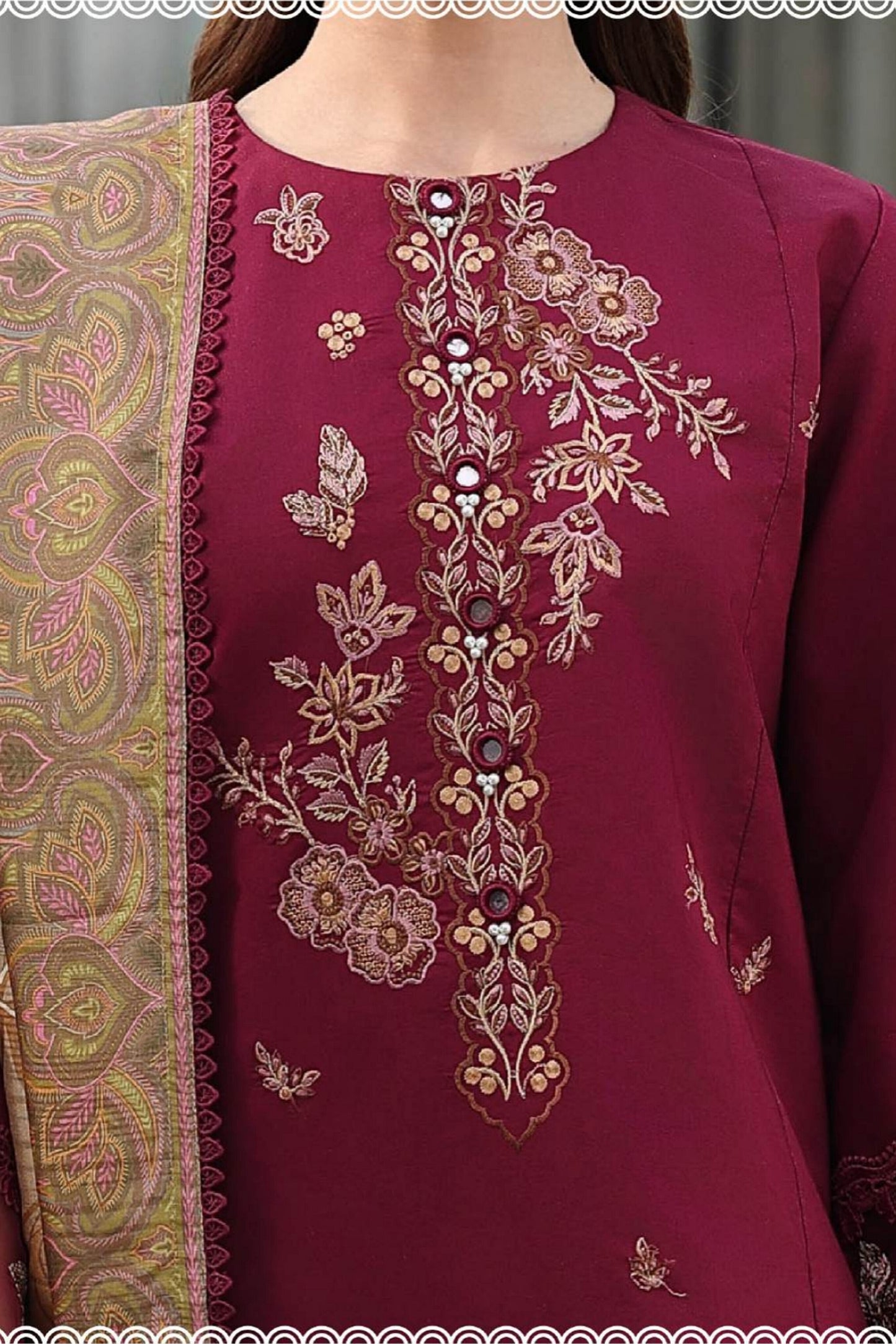 [ SUIT O ] - RANGRASIYA FLORENCE LUXURY FESTIVE LAWN EDIT 2026