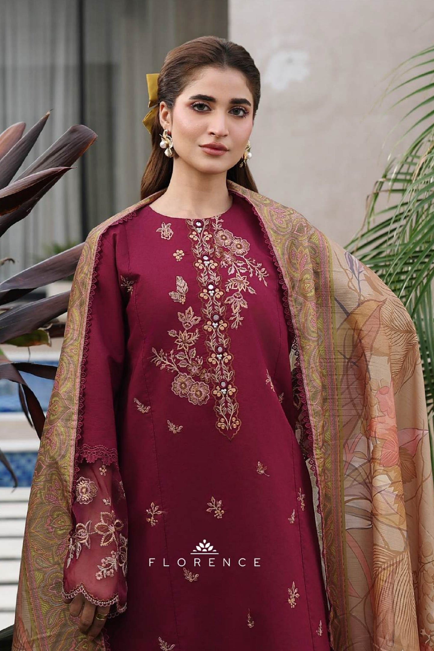 [ SUIT O ] - RANGRASIYA FLORENCE LUXURY FESTIVE LAWN EDIT 2026