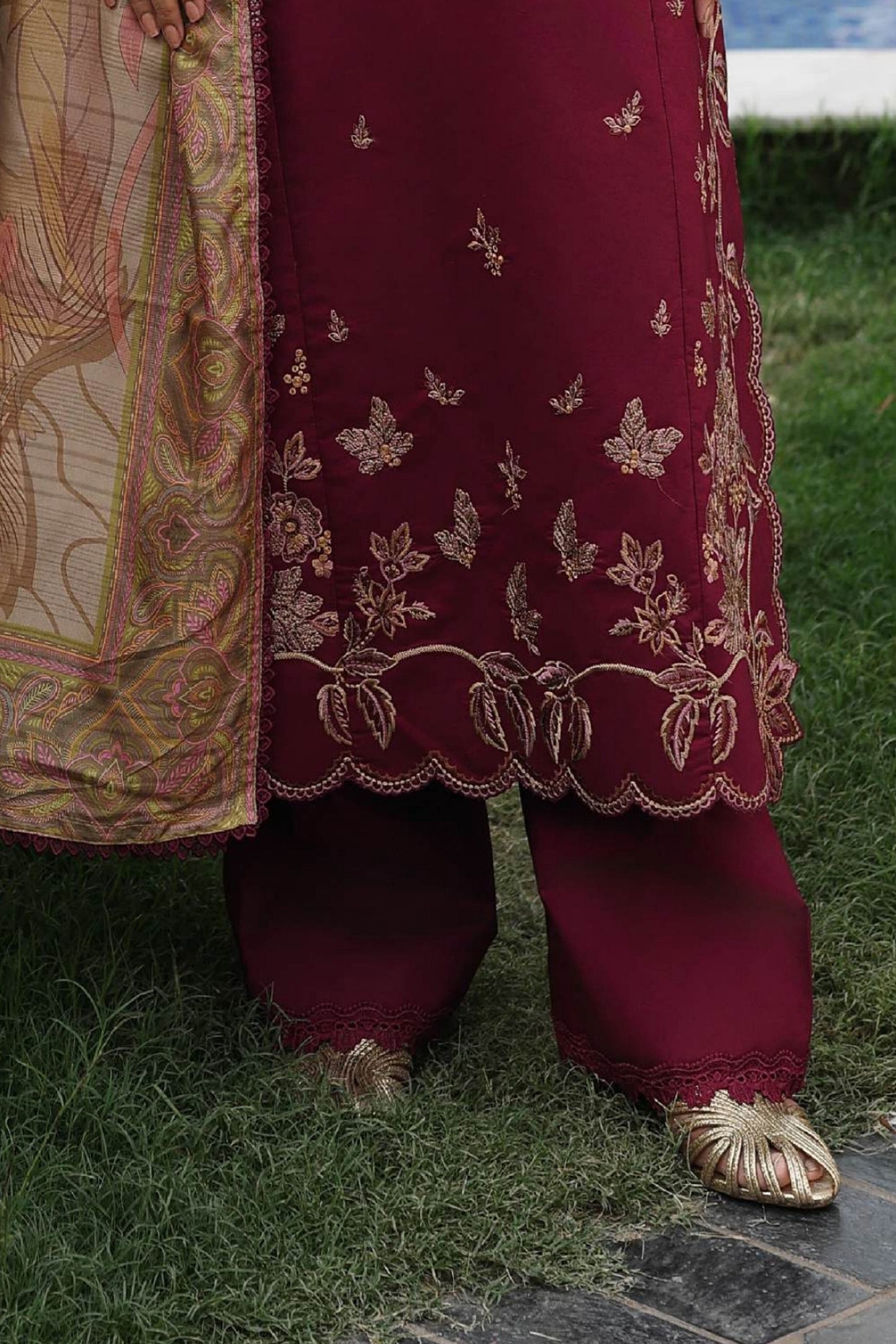 [ SUIT O ] - RANGRASIYA FLORENCE LUXURY FESTIVE LAWN EDIT 2026