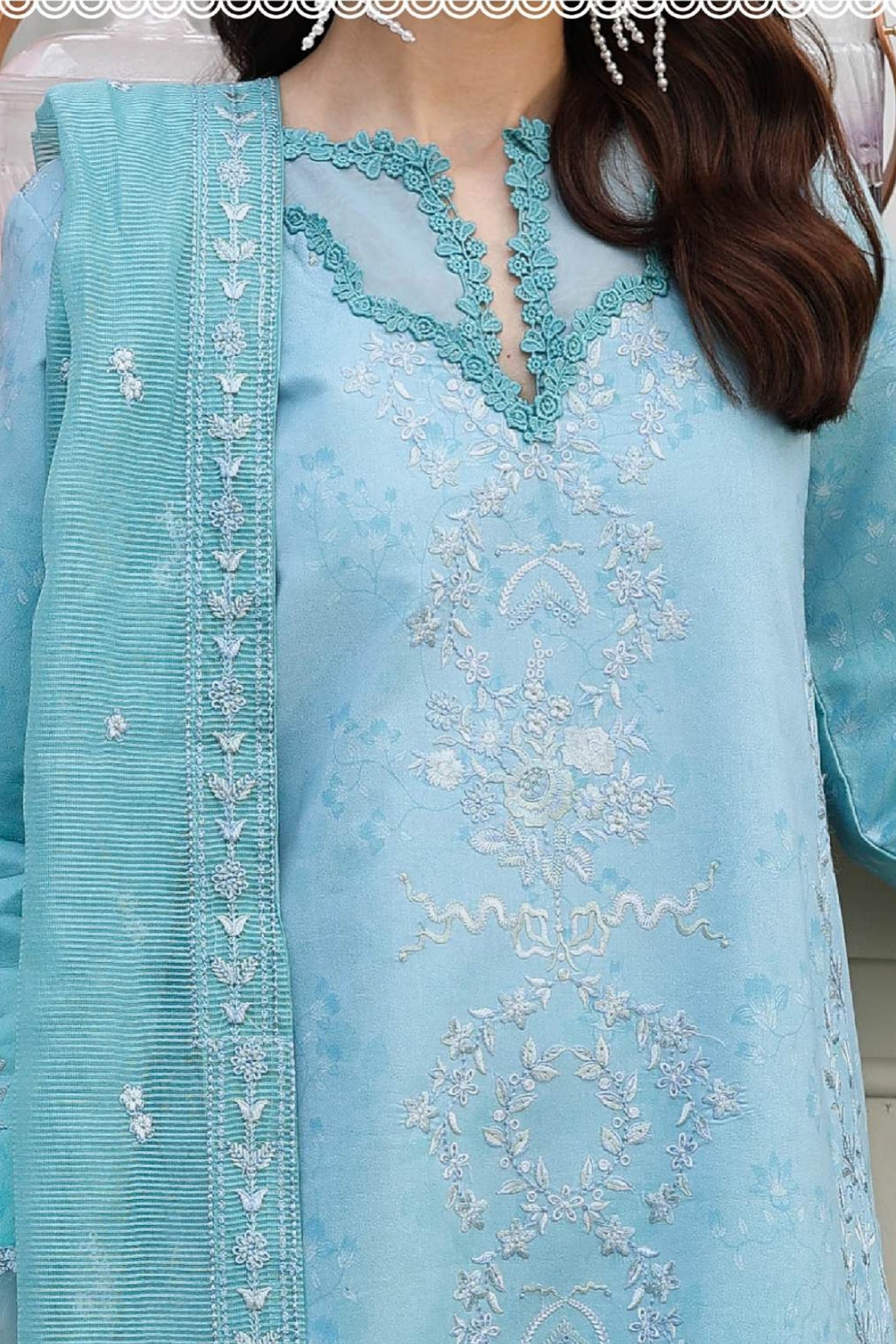[ SUIT J ] - RANGRASIYA FLORENCE LUXURY FESTIVE LAWN EDIT 2026