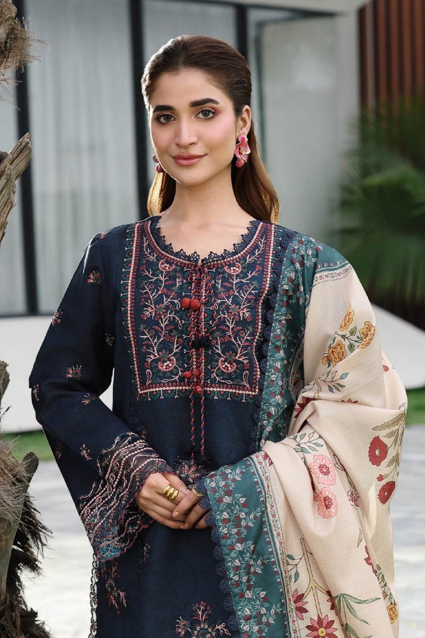 [ SUIT I ] - RANGRASIYA FLORENCE LUXURY FESTIVE LAWN EDIT 2026