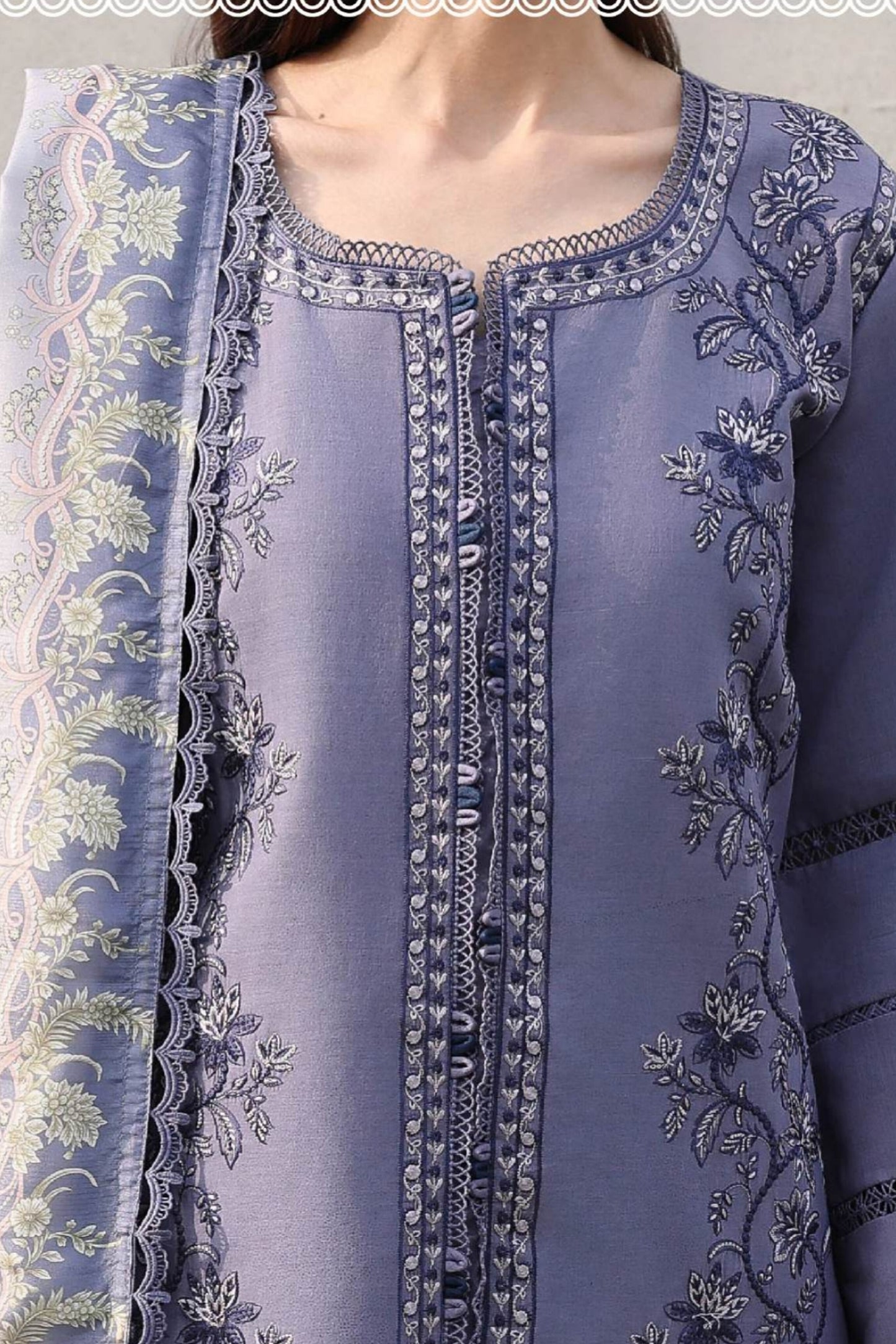 [ SUIT D ] - RANGRASIYA FLORENCE LUXURY FESTIVE LAWN EDIT 2026
