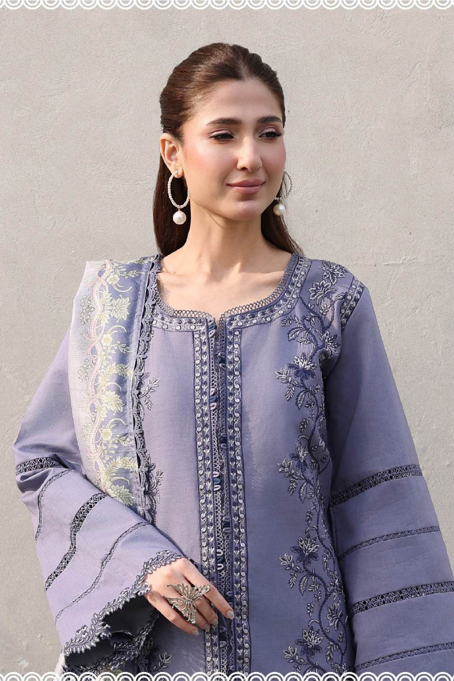 [ SUIT D ] - RANGRASIYA FLORENCE LUXURY FESTIVE LAWN EDIT 2026