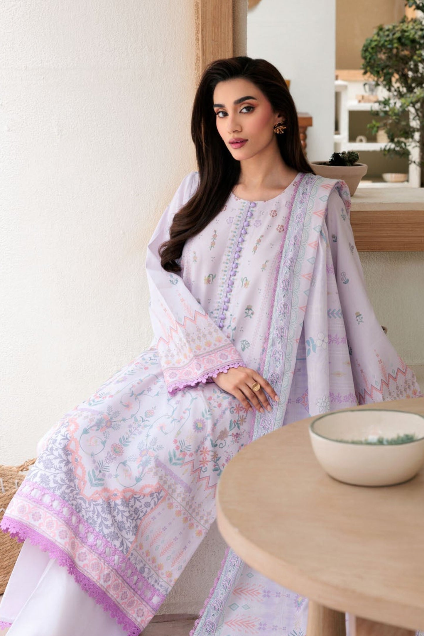[ SUIT F ] - NEW FLORENT SUPIMA LAWN PRINTED COLLECTION 2026