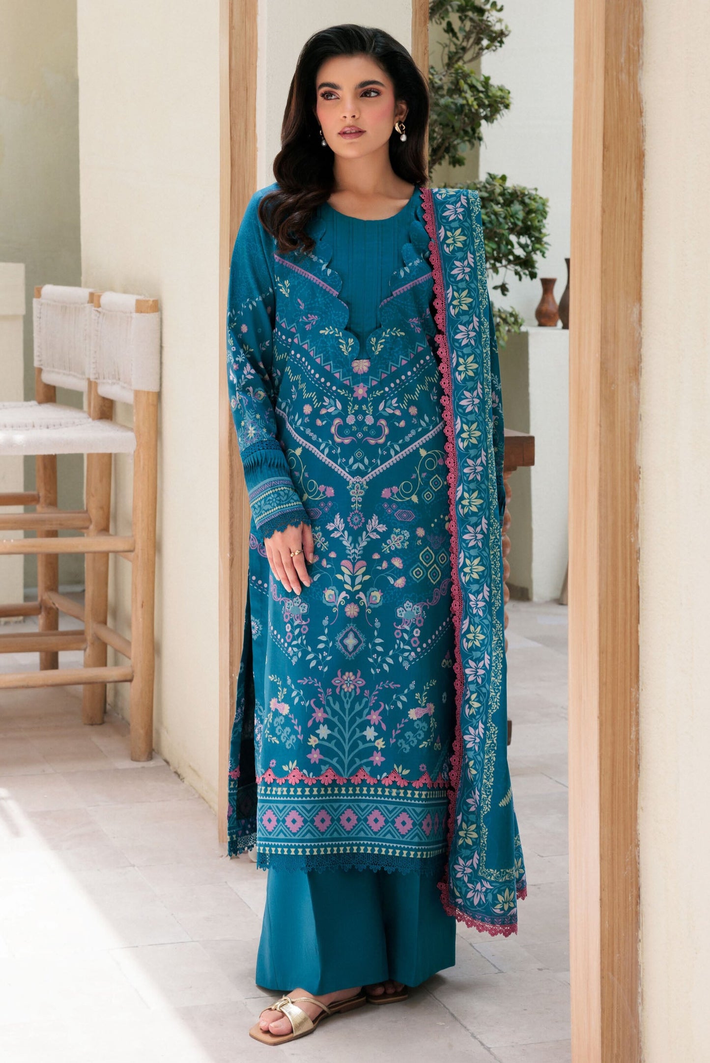 [ SUIT G ] - NEW FLORENT SUPIMA LAWN PRINTED COLLECTION 2026
