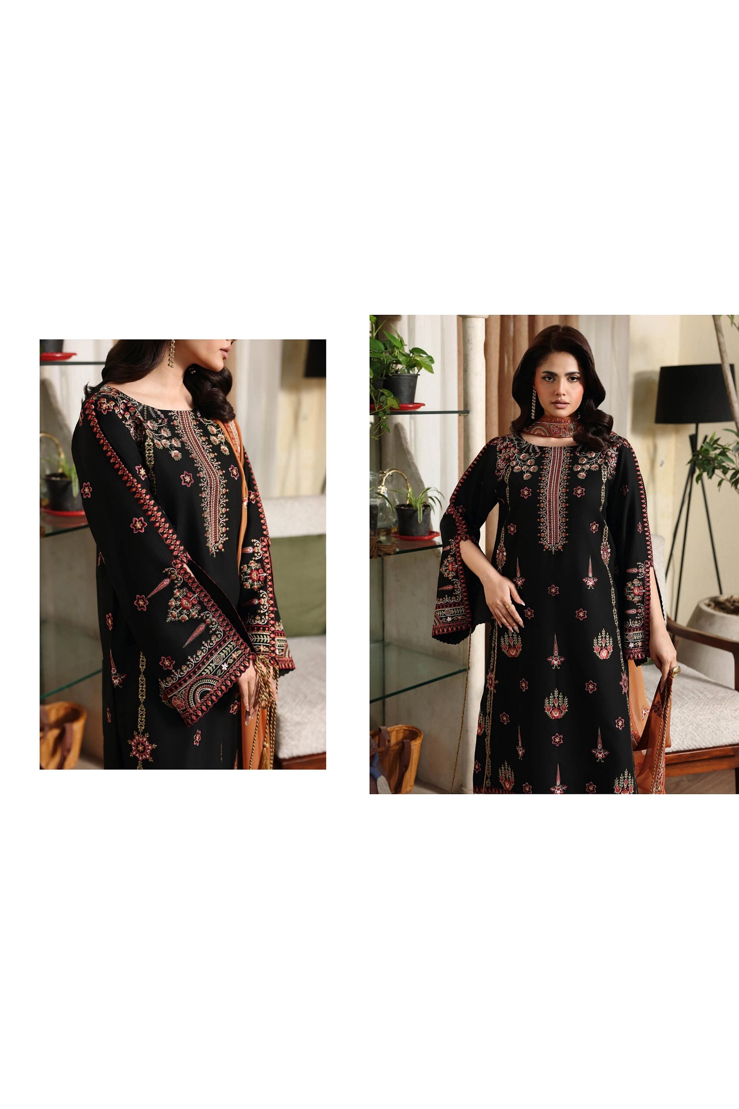 [ SUIT C ] - RAMSHA AFSANAH ROSA ESSENTIAL LAWN EMBROIDERED COLLECTION 2026