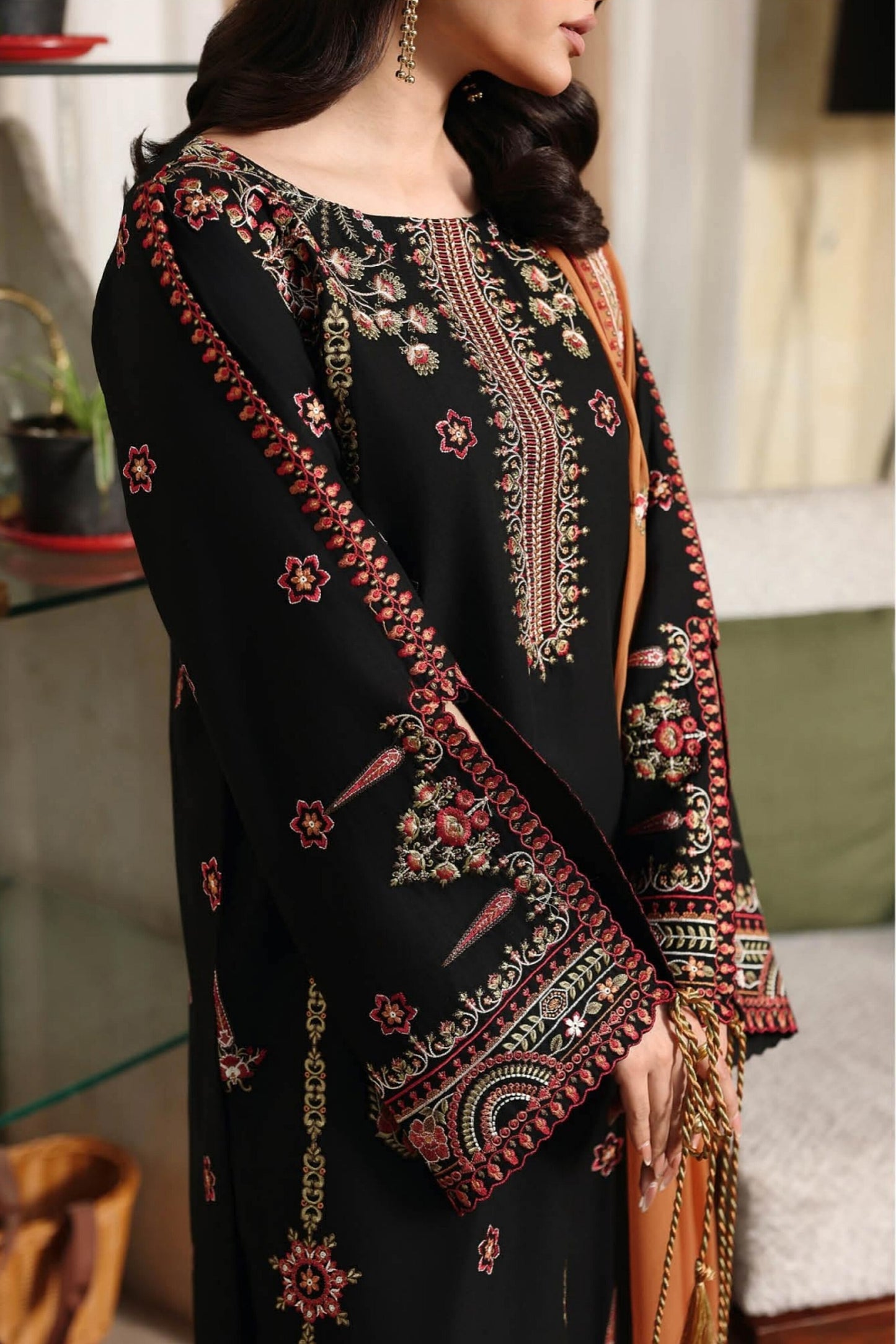 [ SUIT C ] - RAMSHA AFSANAH ROSA ESSENTIAL LAWN EMBROIDERED COLLECTION 2026