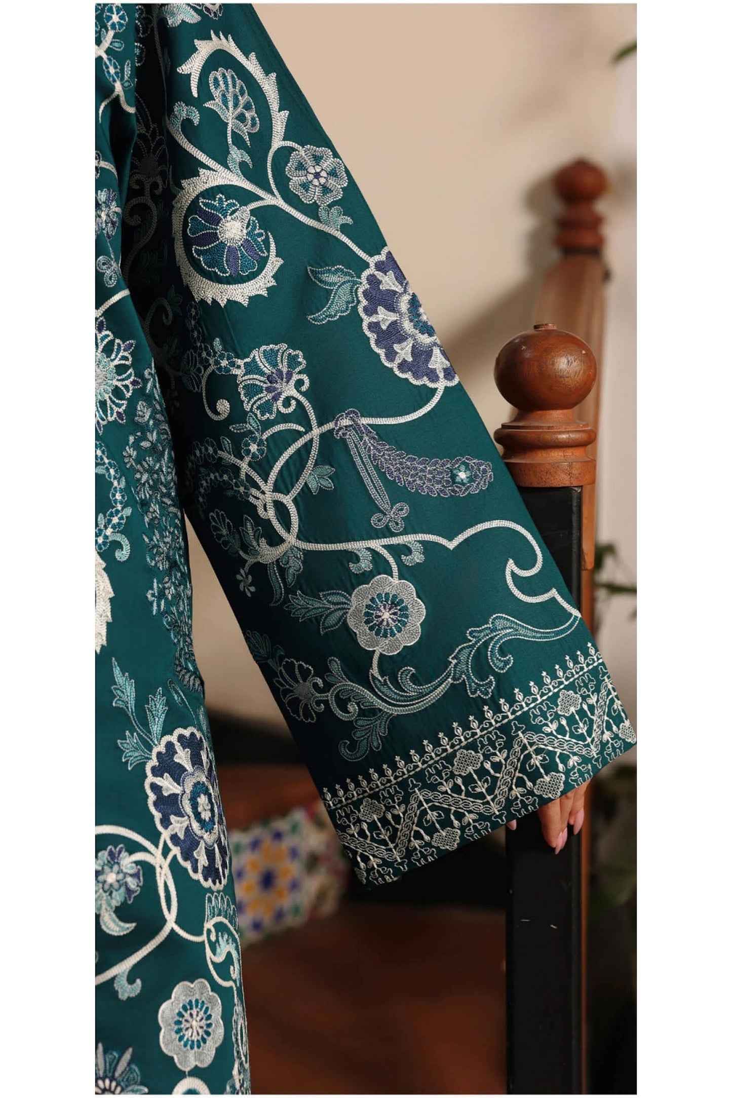 [ SUIT E ] - RAMSHA AFSANAH ROSA ESSENTIAL LAWN EMBROIDERED COLLECTION 2026