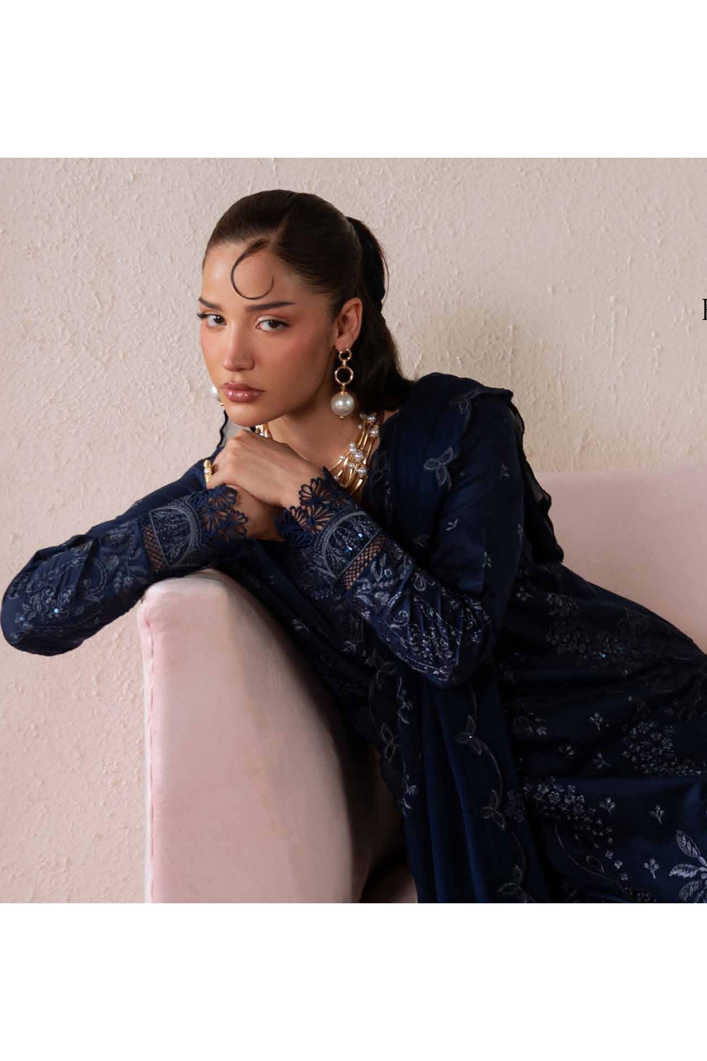 [ SUIT C ] - NUREH FEYA EMBROIDERED LAWN WITH EMBROIDERED CHIFFON DUPATTA COLLECTION 2026
