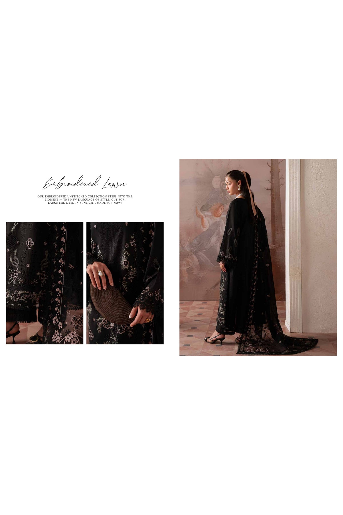 [ SUIT B ] - NUREH FEYA EMBROIDERED LAWN WITH EMBROIDERED CHIFFON DUPATTA COLLECTION 2026